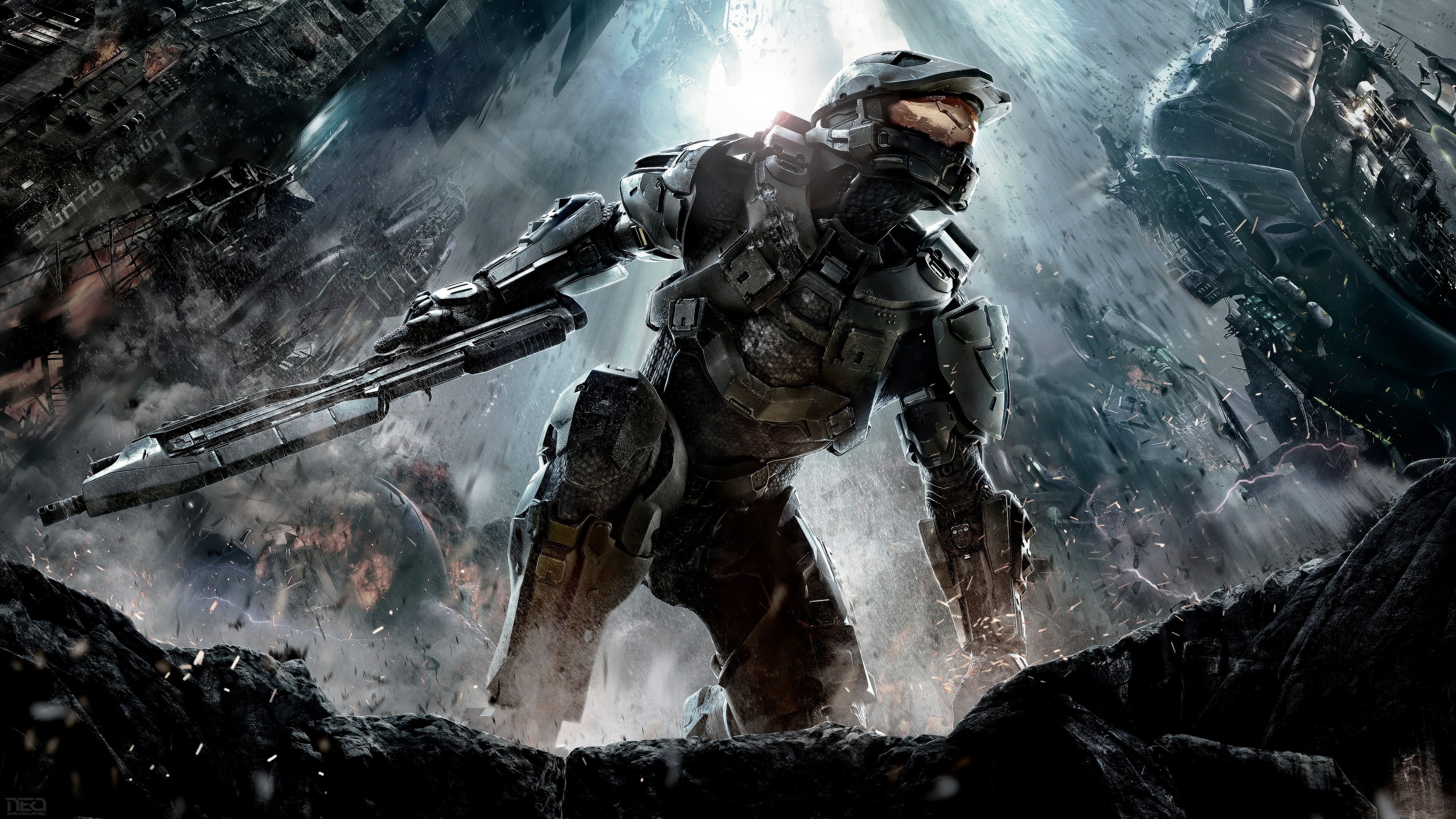 Master Chief, Top free backgrounds, 3840x2160 4K Desktop