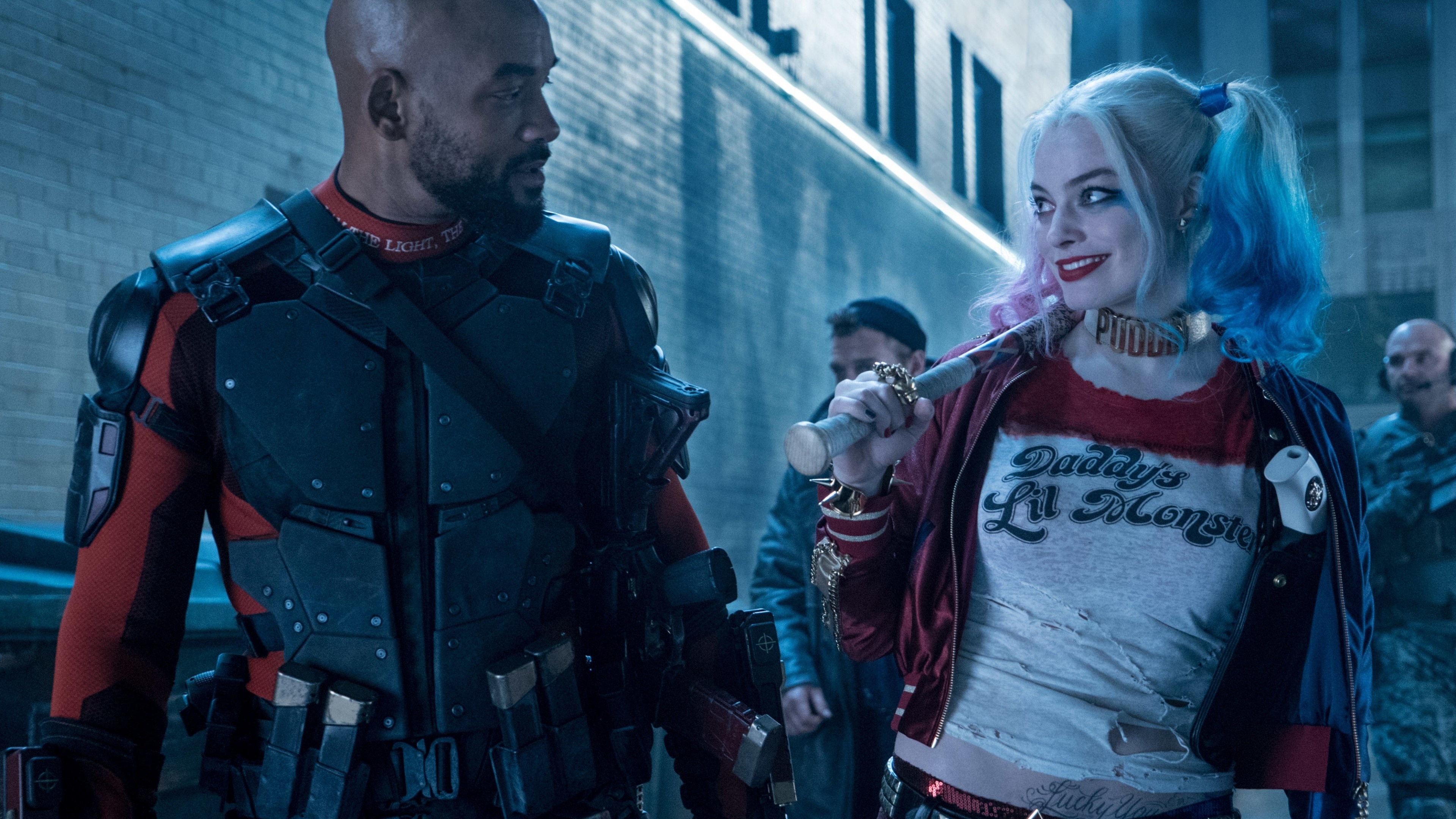 Deadshot, Margot Robbie (Harley Quinn) Wallpaper, 3840x2160 4K Desktop