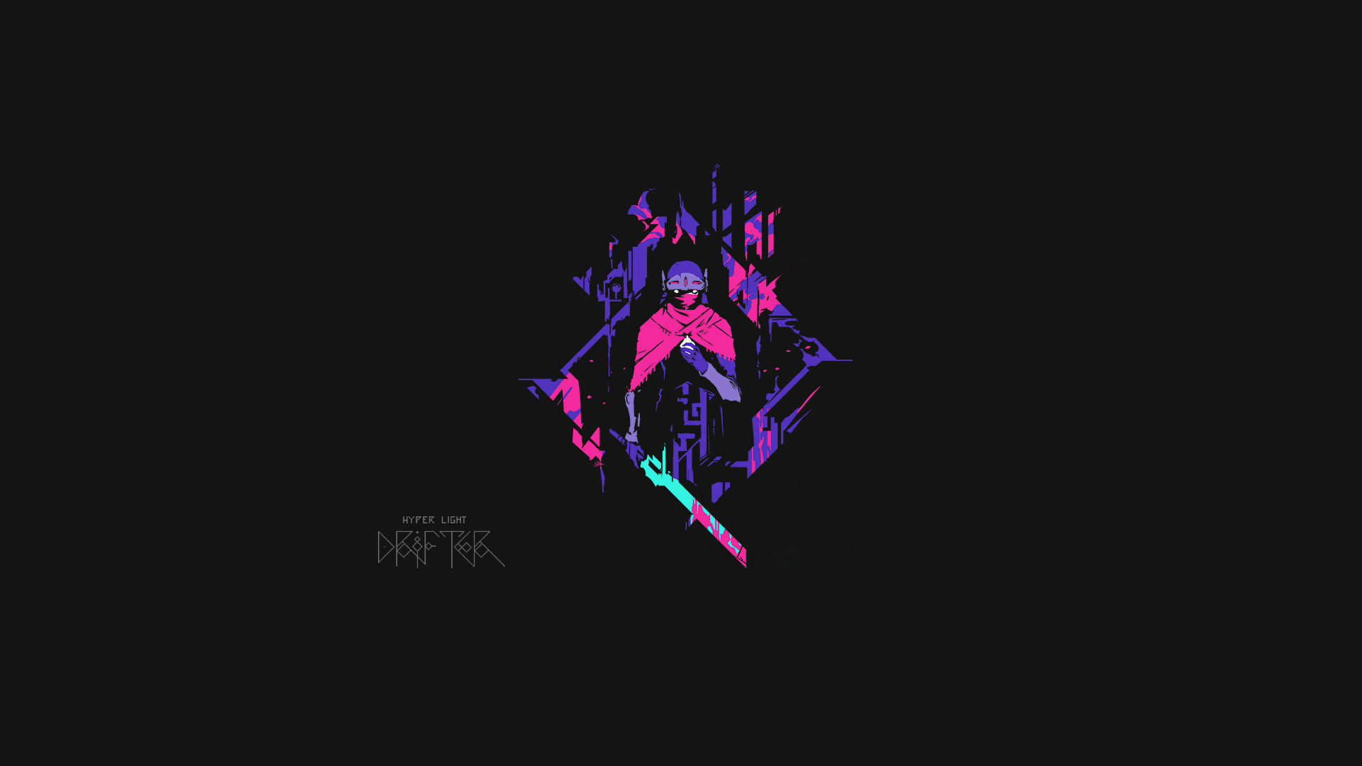 Hyper Light Drifter, HD wallpapers, Visually captivating, Immersive gaming art, 1920x1080 Full HD Desktop