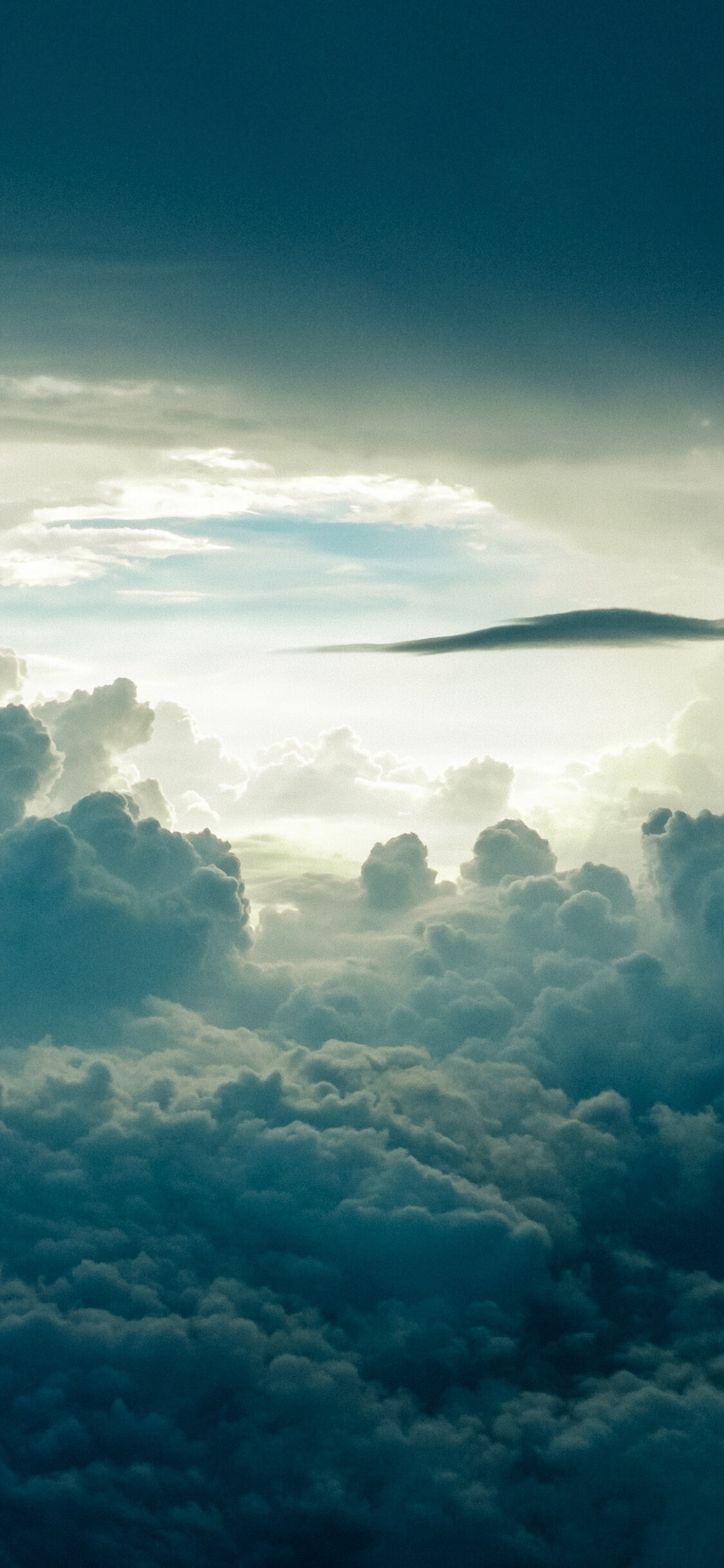 Above the clouds, Sky wallpaper, iPhone X HD image, Breathtaking view, 1130x2440 HD Phone