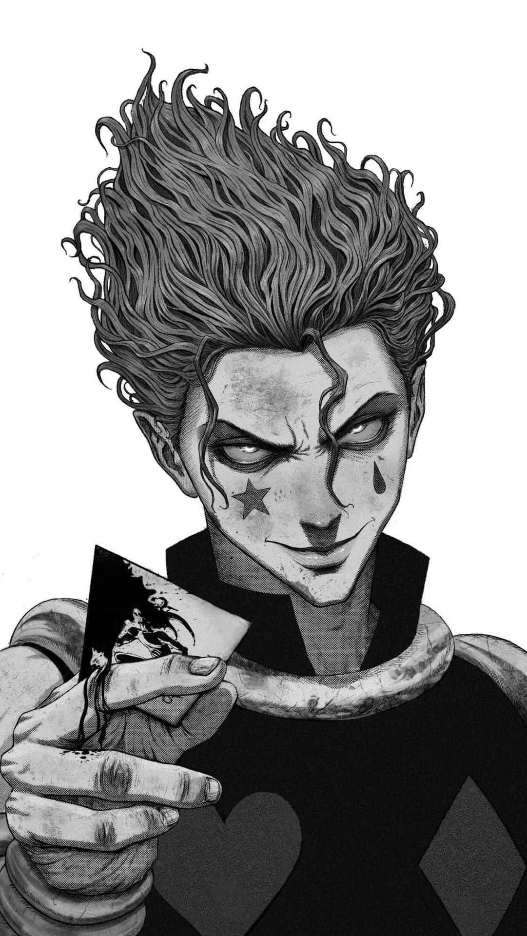 Hisoka, Hunter x Hunter, Unique wallpaper, Distinctive style, 1090x1920 HD Phone