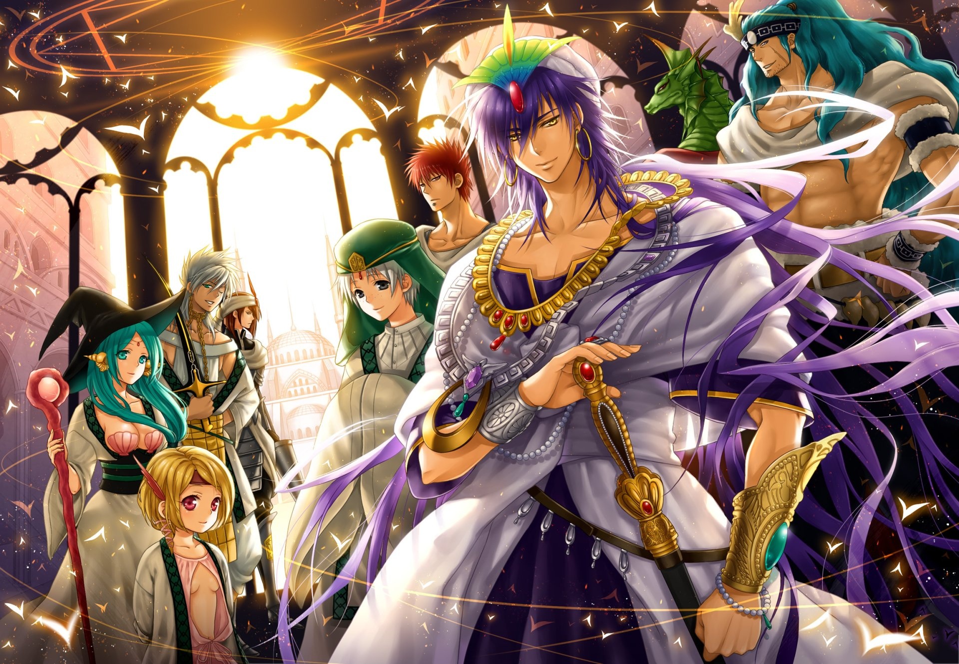 Magi, Labyrinth of Magic, Wallpapers, Anime, 1920x1330 HD Desktop