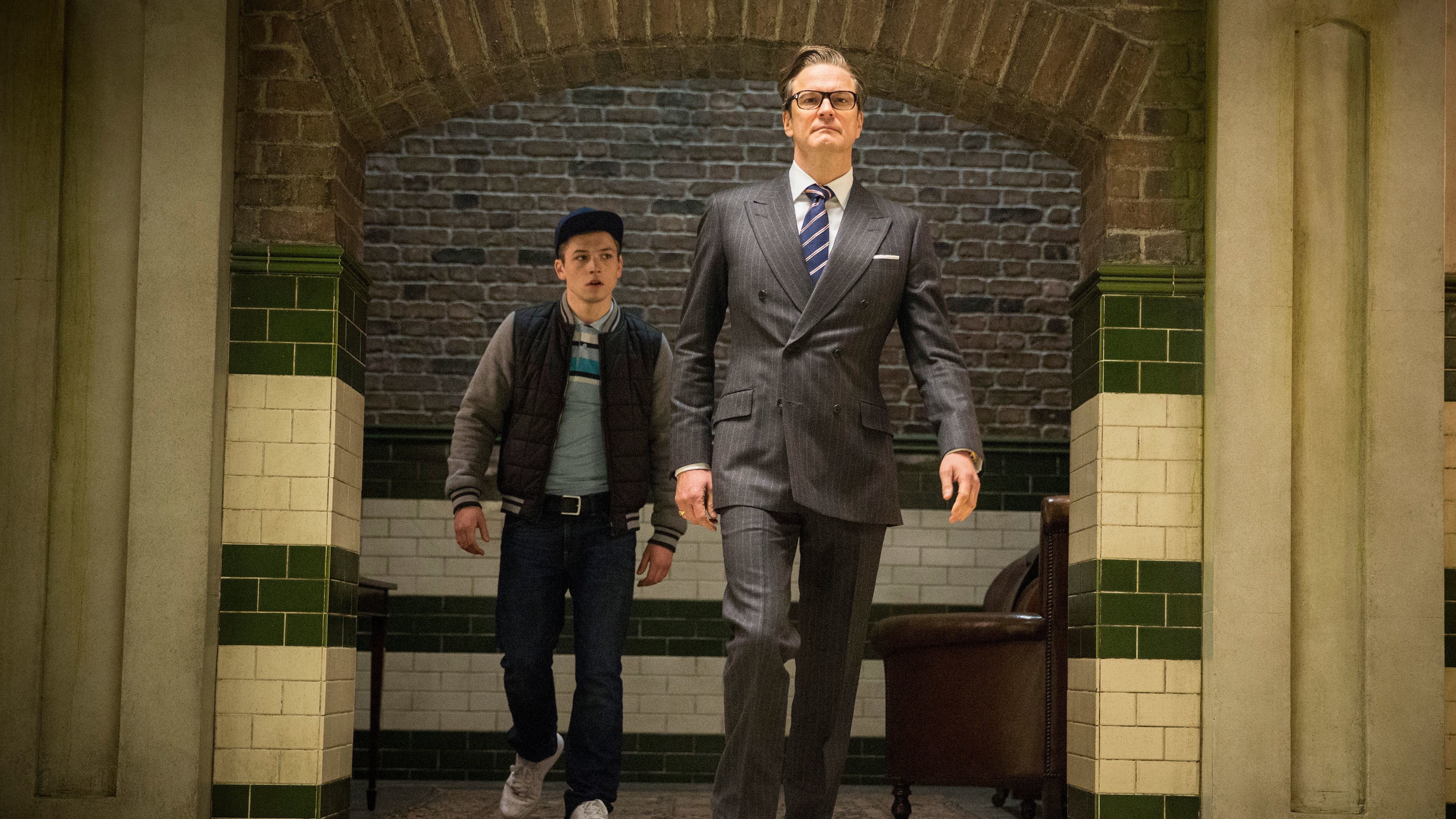 Kingsman: The Secret Service, Secret spy agency, Stylish protagonists, Action-packed missions, 3840x2160 4K Desktop