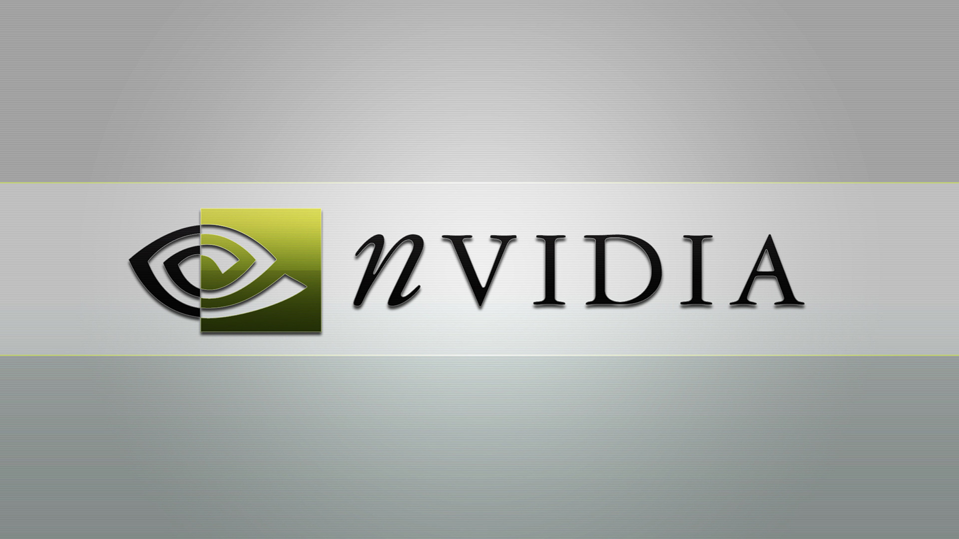 Silver Nvidia Logo, Elegant Wallpapers, Stylish Design, 1920x1080 Full HD Desktop