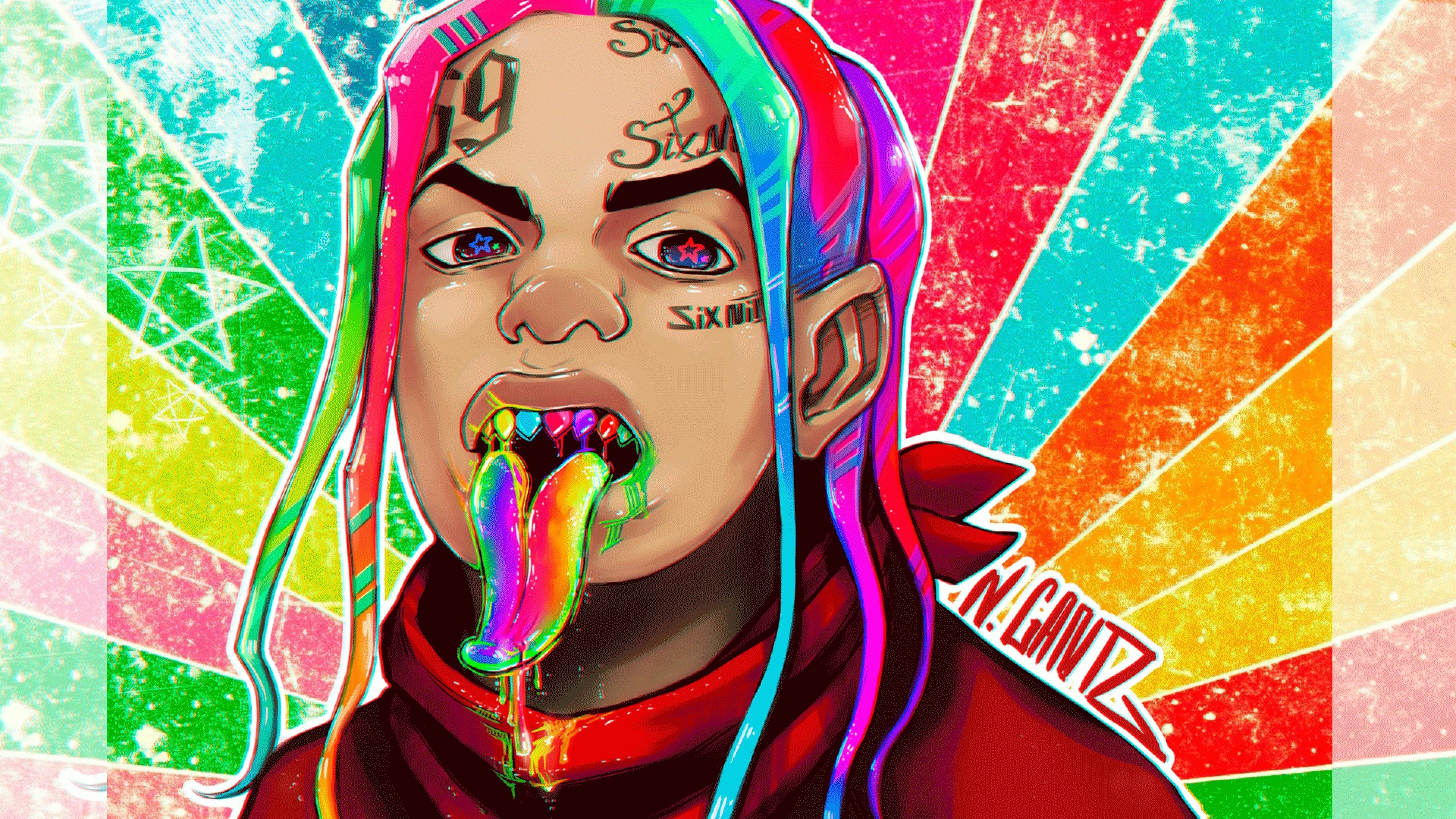 6ix9ine, 'Billy' song, collection, 6ix9ine's music, 3840x2160 4K Desktop