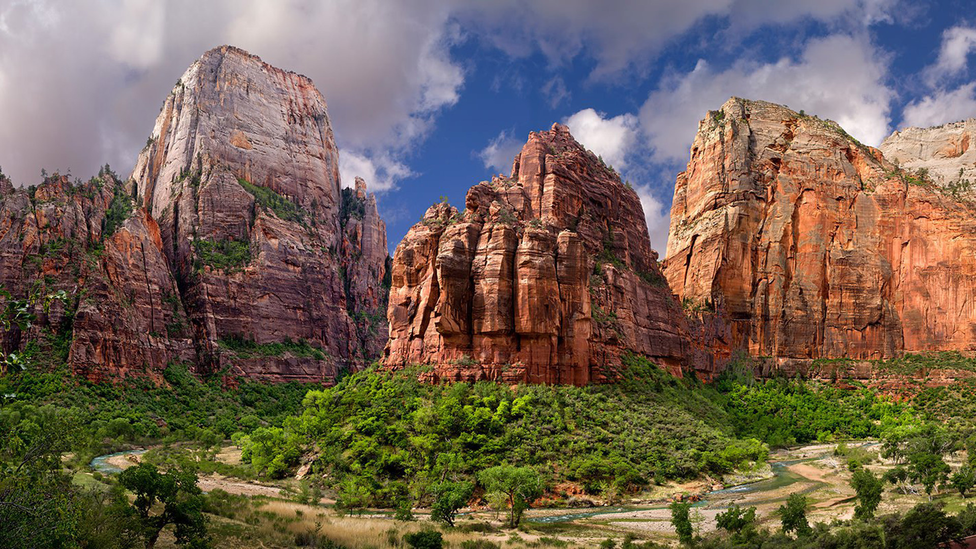 Zion National Park, HD wallpaper, Background image, 1920x1080 Full HD Desktop