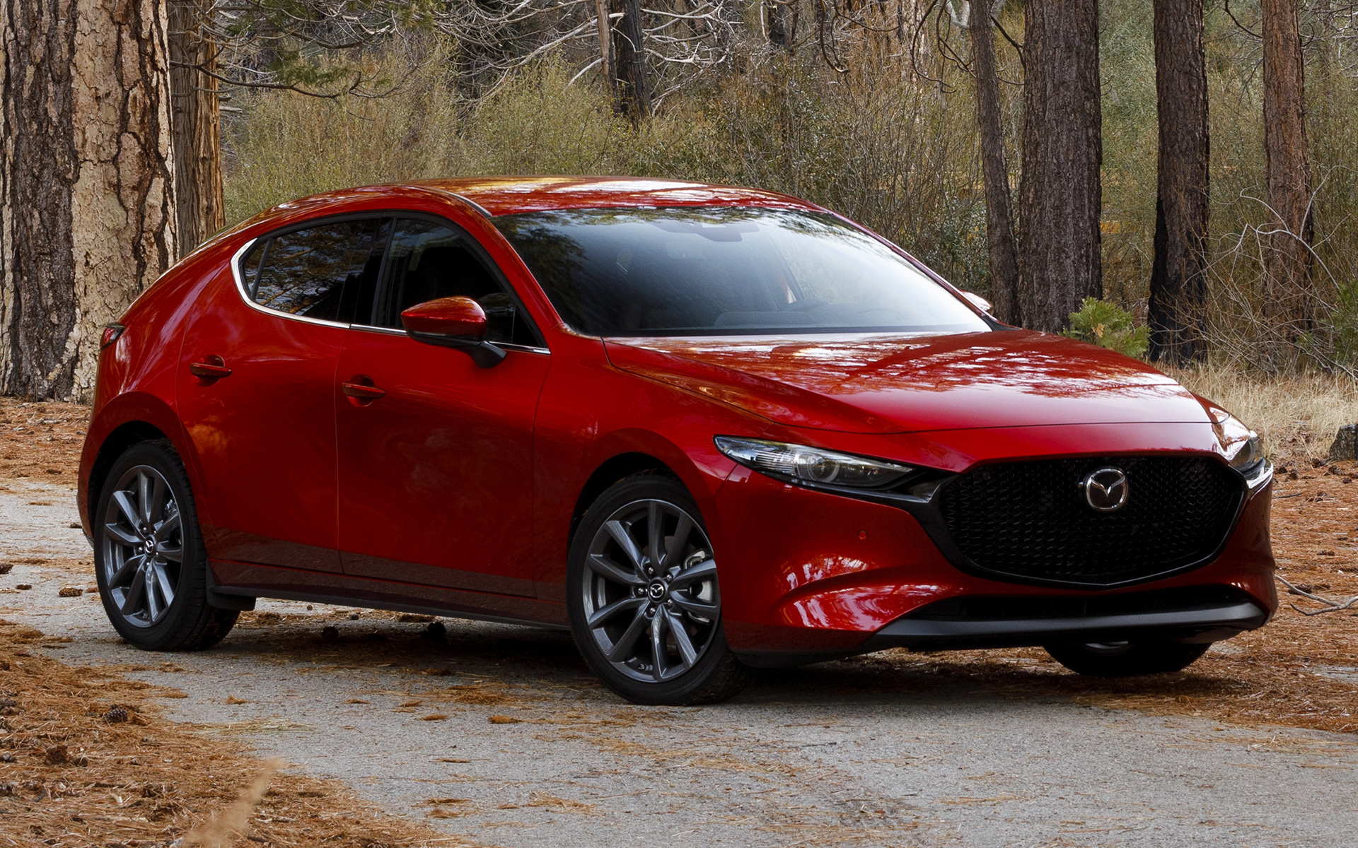 Mazda 3 Red, Loyal companion, Eye-catching photo, Striking appearance, 1920x1200 HD Desktop