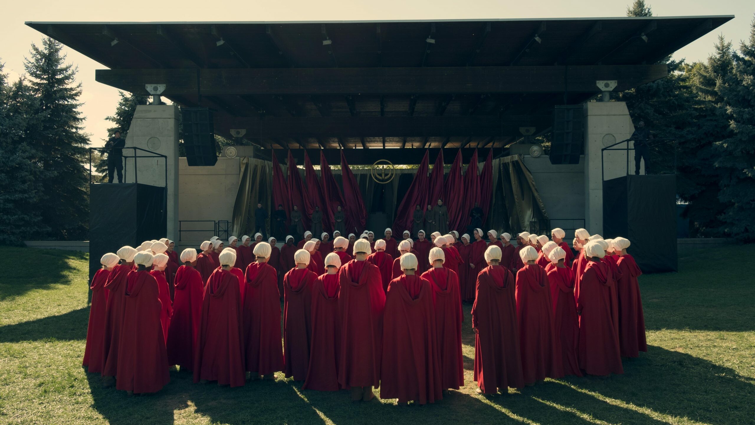 The Handmaid's Tale, TV shows, fiction, hypercritic, 2560x1440 HD Desktop