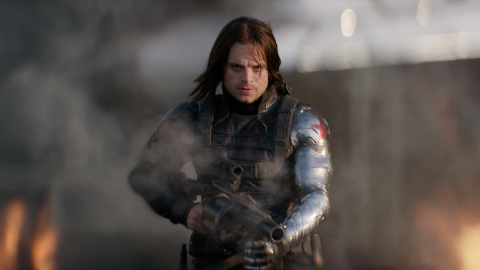 Bucky Barnes, Sebastian Stan, Winter Soldier, 1920x1080 Full HD Desktop