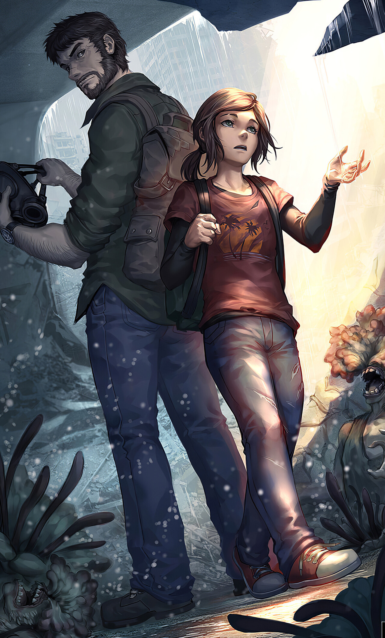 Artwork, The Last of Us Wallpaper, 1280x2120 HD Phone