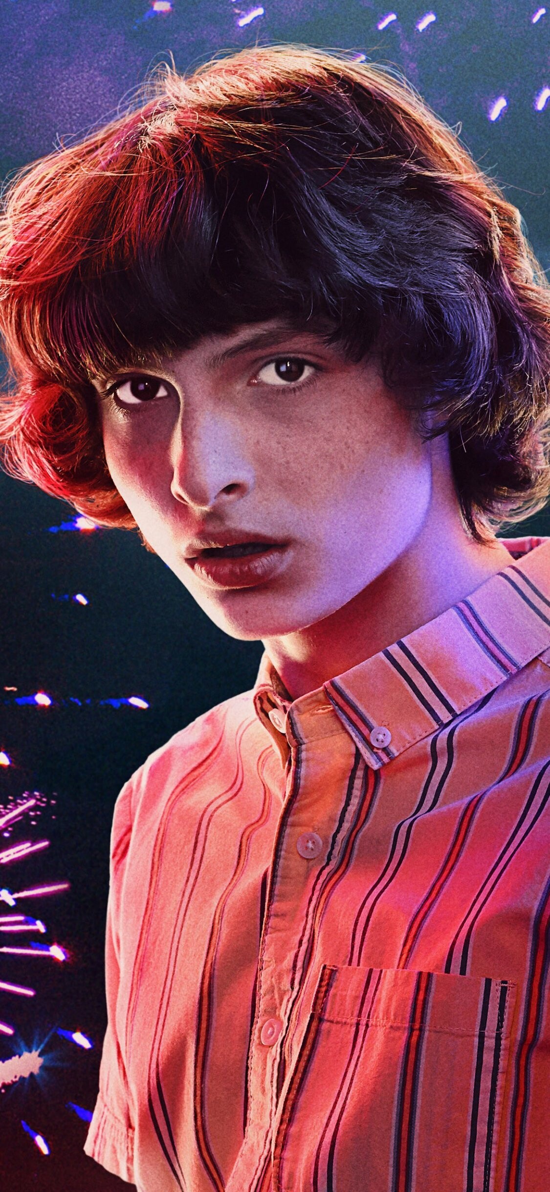 TV show, Stranger Things, Series poster, Netflix original, 1130x2440 HD Phone