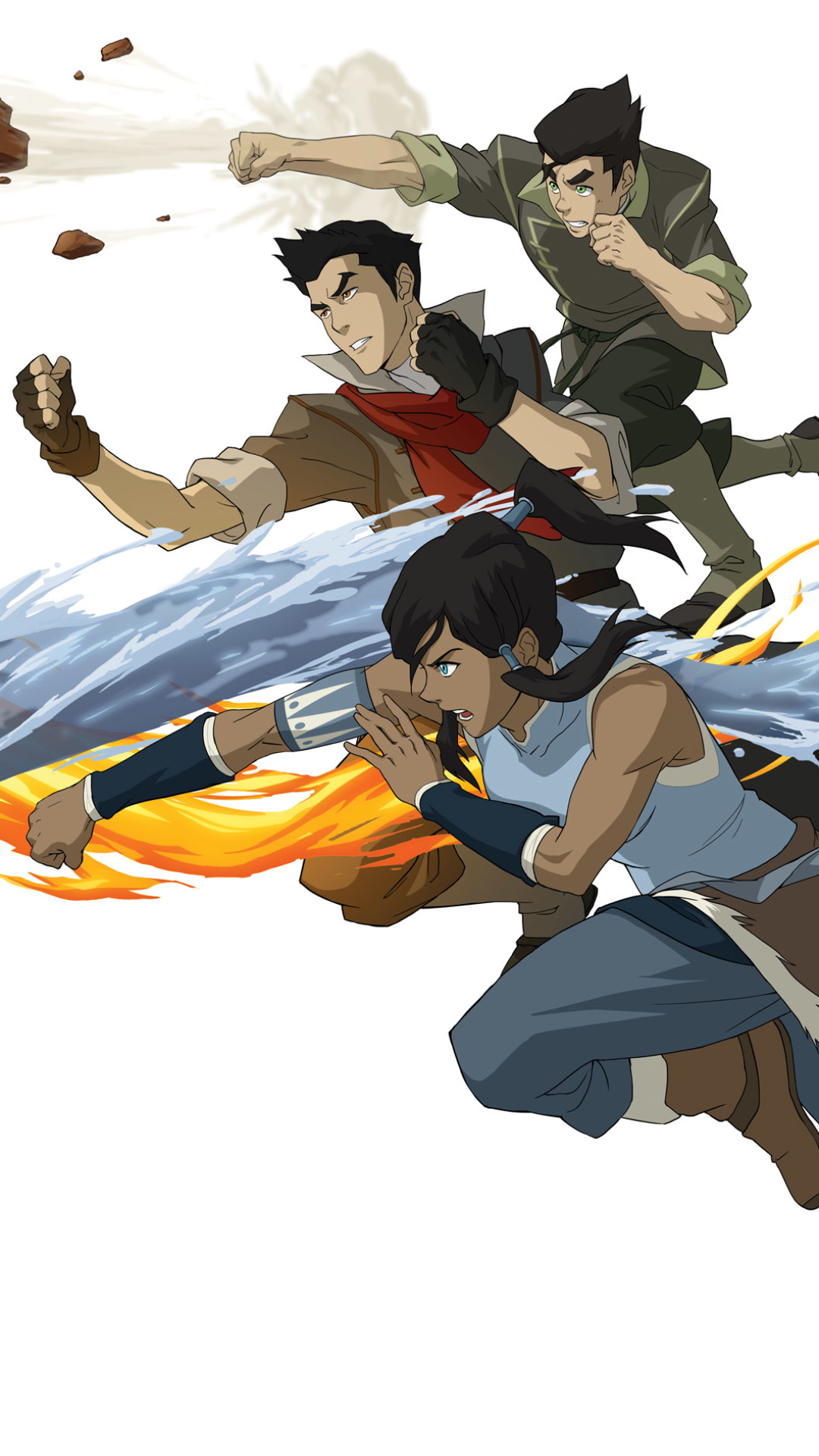 Anime Avatar, Korra's journey, Dynamic storytelling, Elemental powers, 1080x1920 Full HD Phone