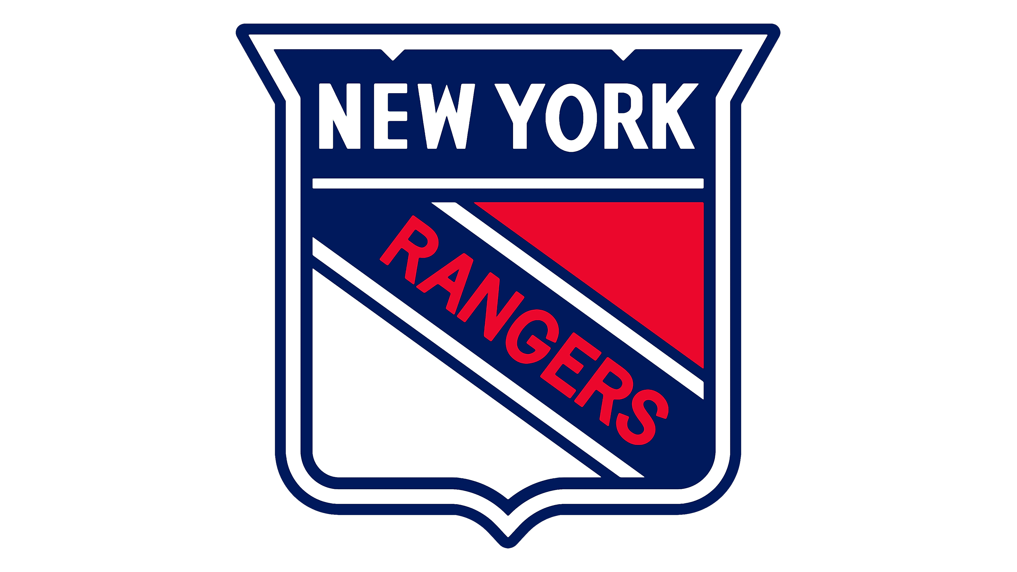 Logo, New York Rangers Wallpaper, 3840x2160 4K Desktop