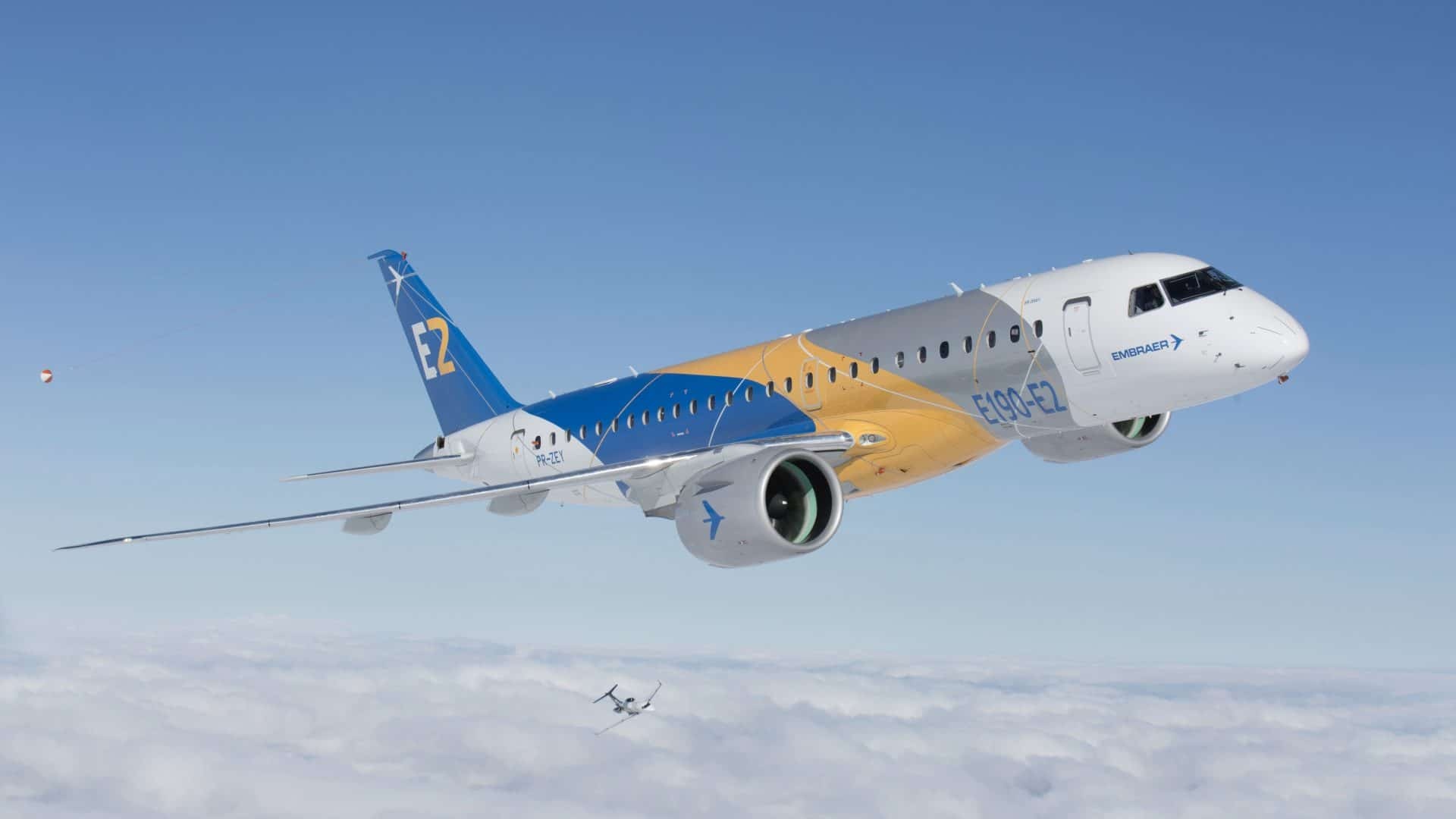 Embraer, Lufthansa, E2 jets, Reisetopia, 1920x1080 Full HD Desktop