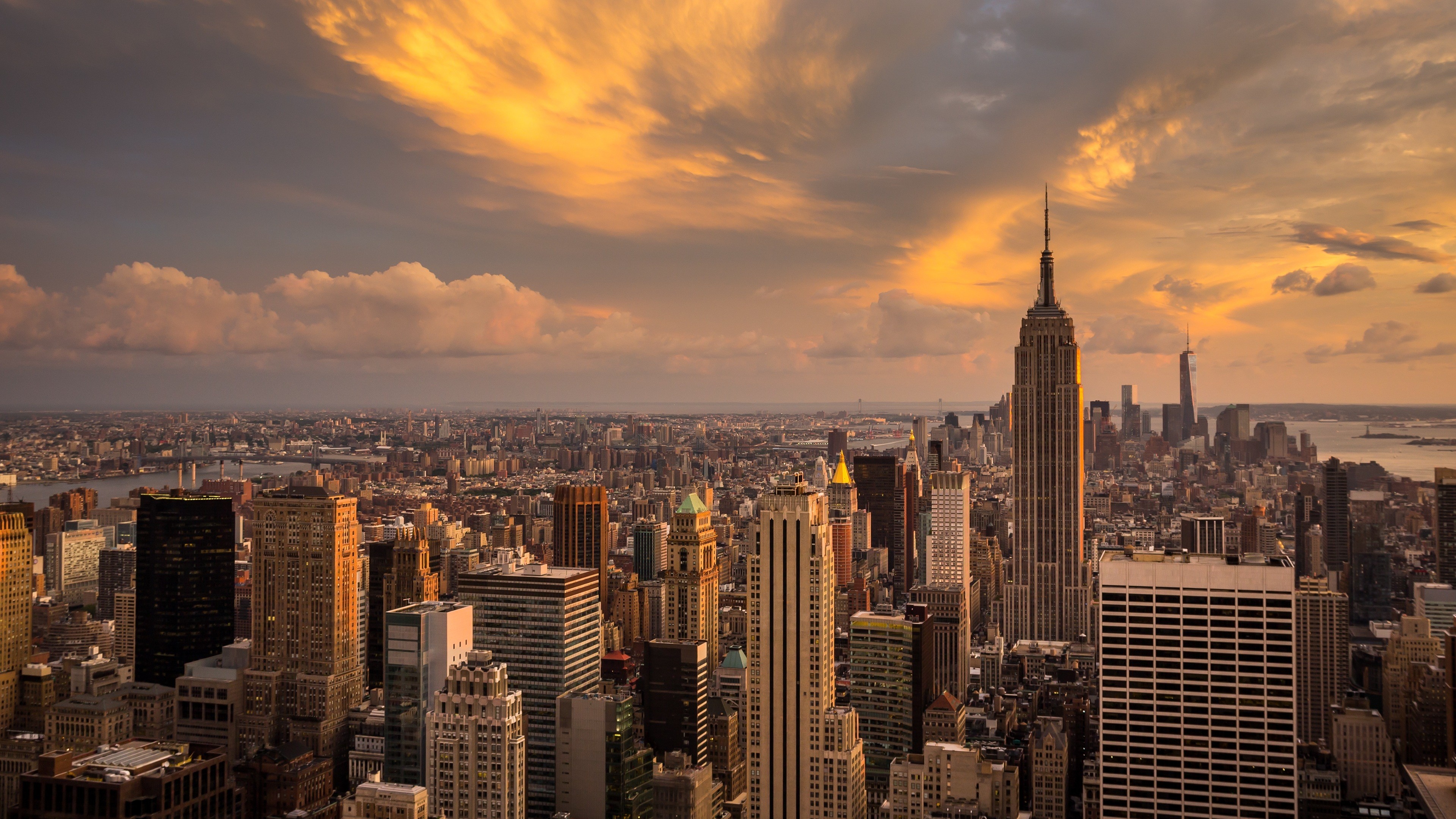 4K city wallpapers, New York city, Stunning cityscapes, Concrete jungle, 3840x2160 4K Desktop