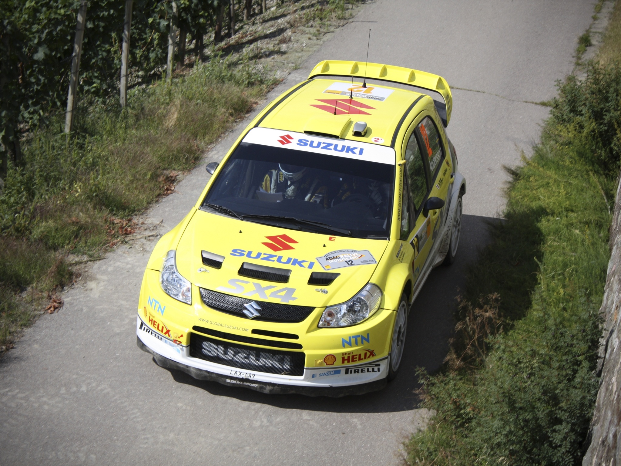 WRC '2008, Suzuki SX4 Wallpaper, 2050x1540 HD Desktop