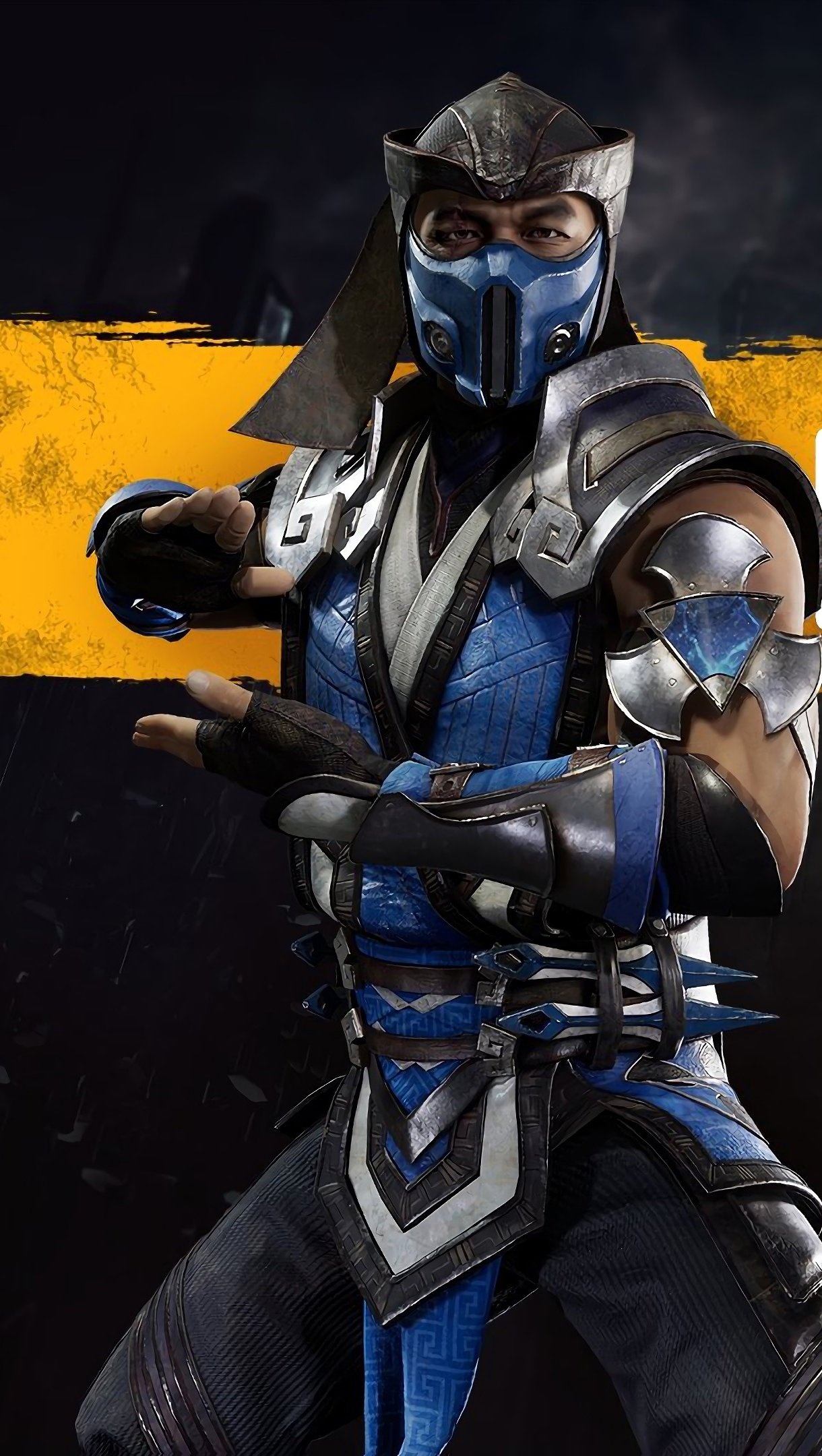 Sub-Zero of Mortal Kombat, 4k ultra HD, 1220x2160 HD Phone