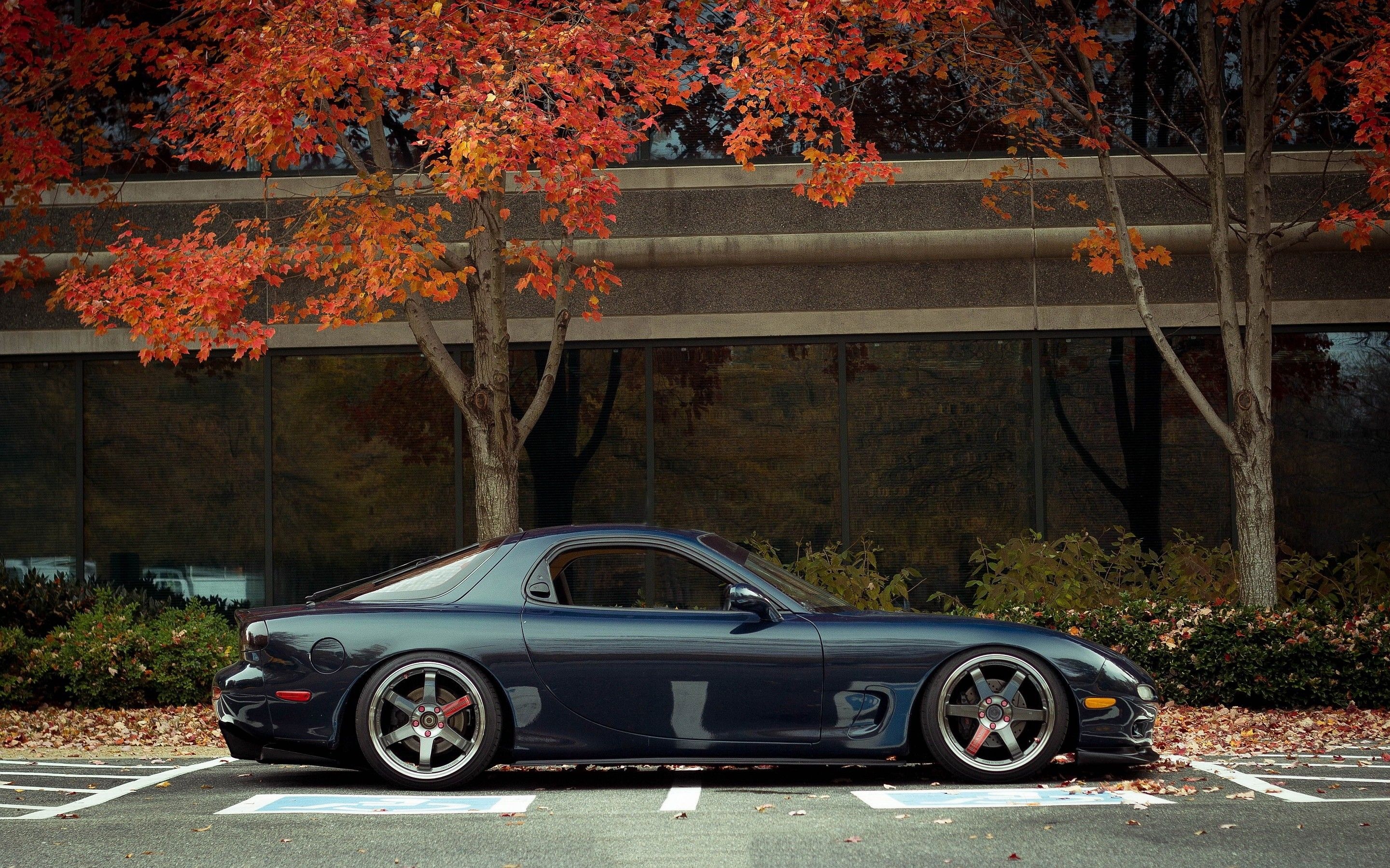 RX-7 Parking, Mazda RX Wallpaper, 2880x1800 HD Desktop