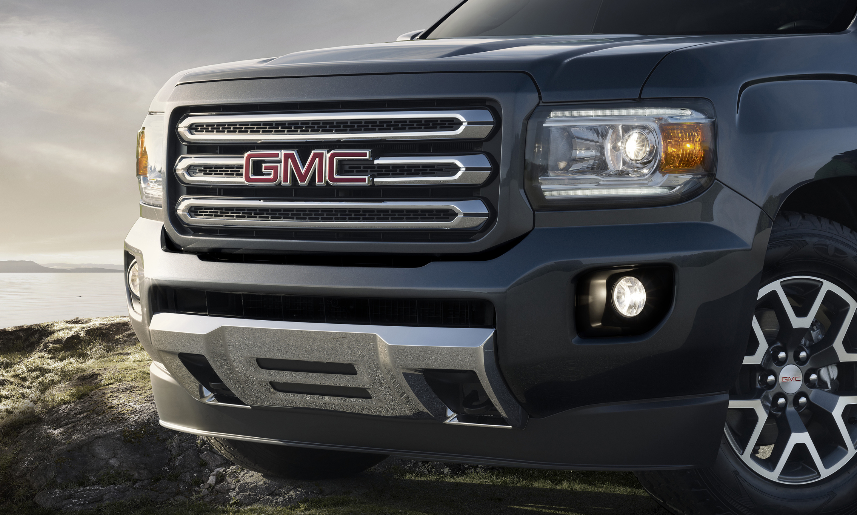 GMC Canyon, Rugged refinement, Designed for durability, 2015 model, 3000x1810 HD Desktop