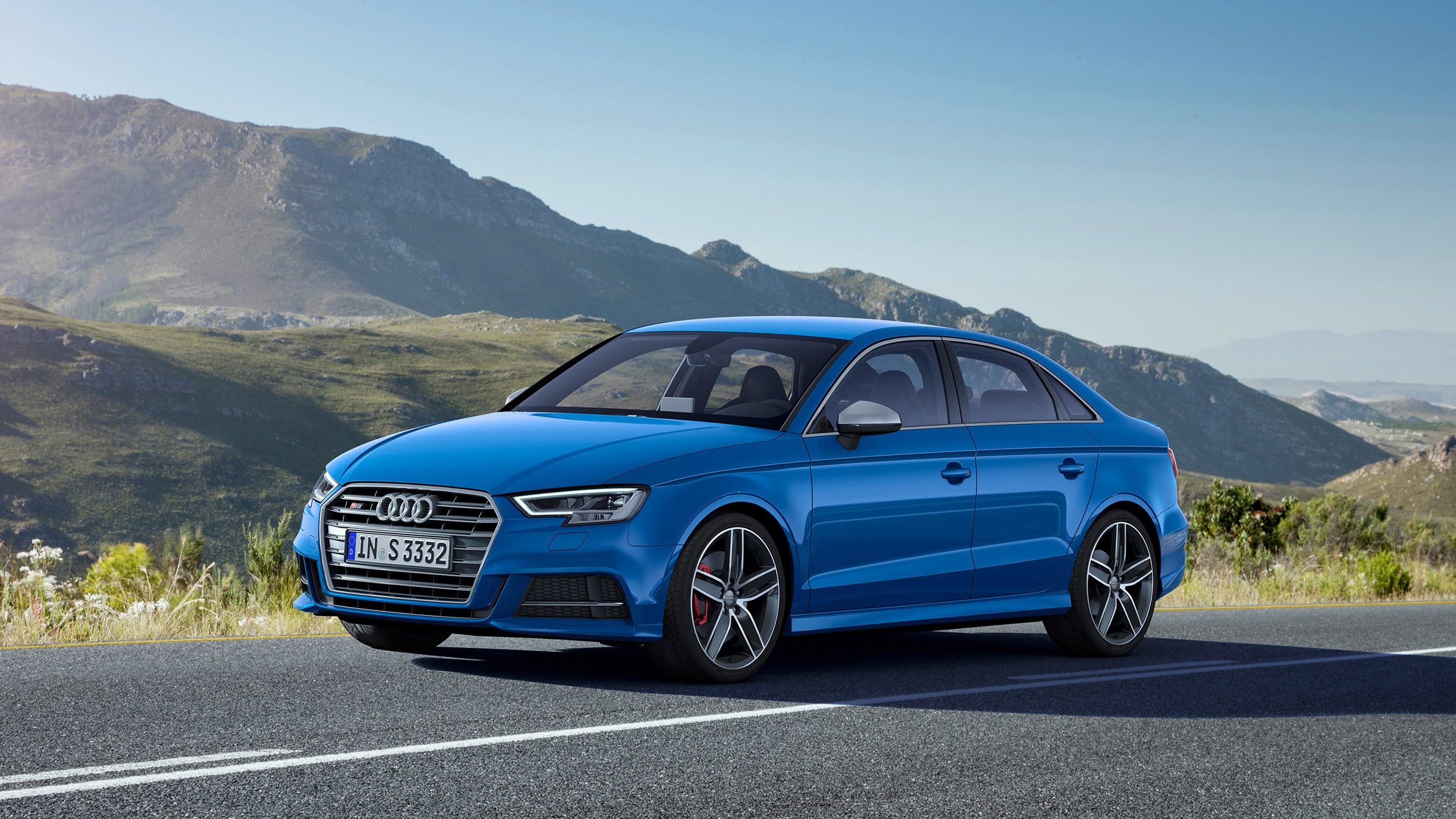 Audi S3, 4K wallpaper, Sporty sedan, Audi's performance, 2560x1440 HD Desktop