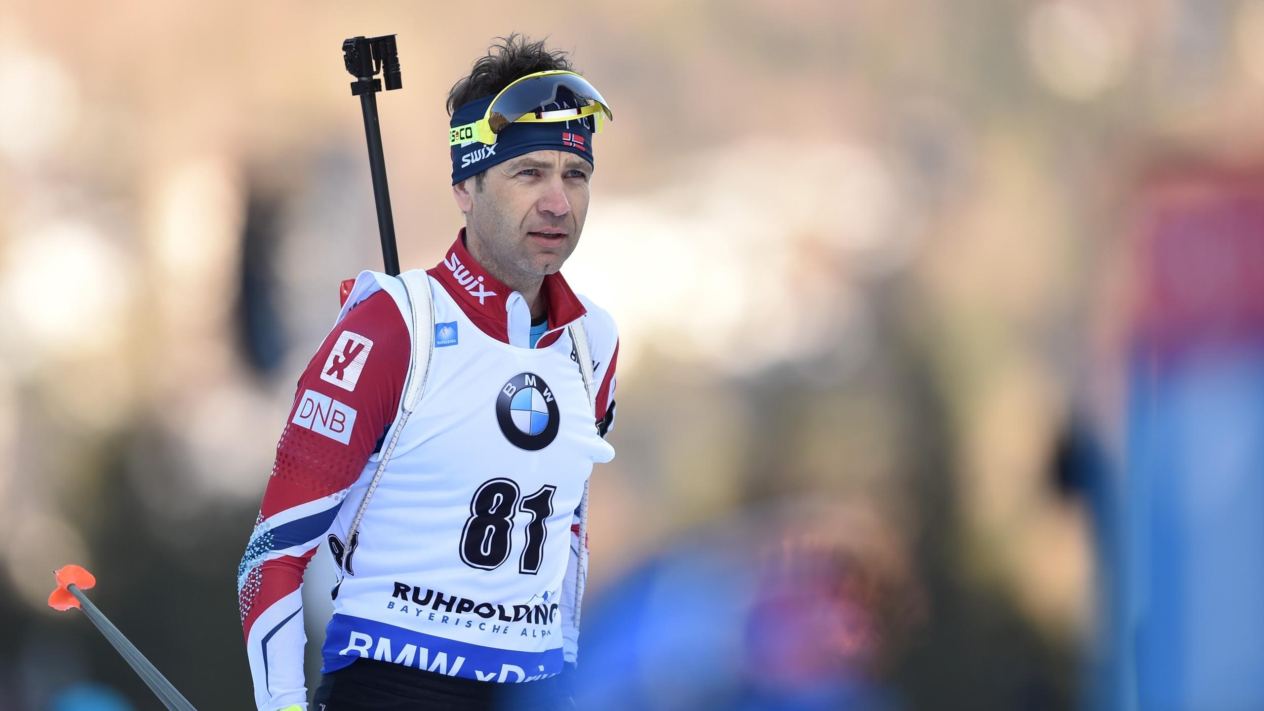 Ruhpolding 2018, Ole Einar Bjoerndalen Wallpaper, 2560x1440 HD Desktop