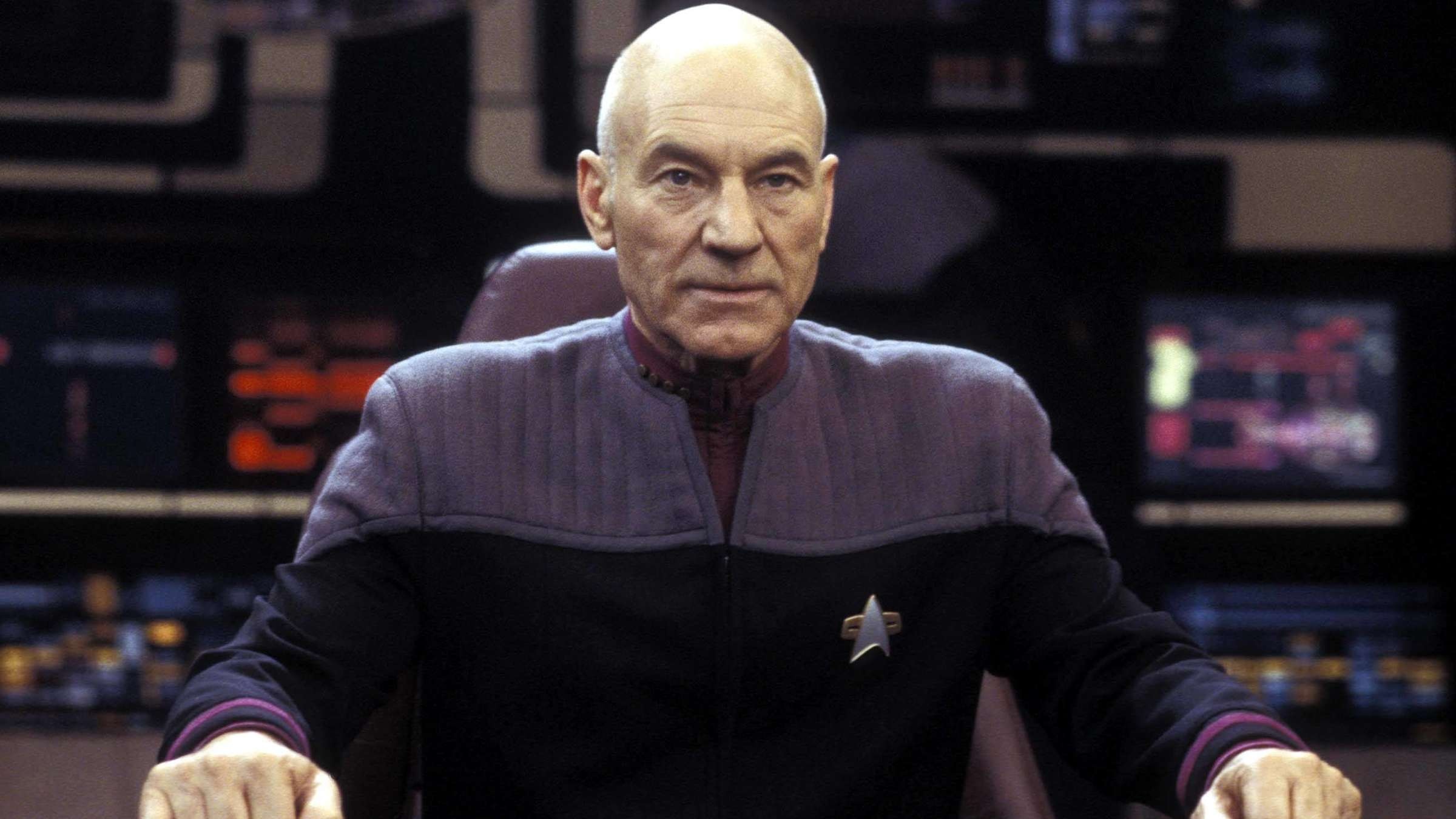 Patrick Stewart, Star Trek legend, Jean Luc Picard, New series, 2400x1350 HD Desktop