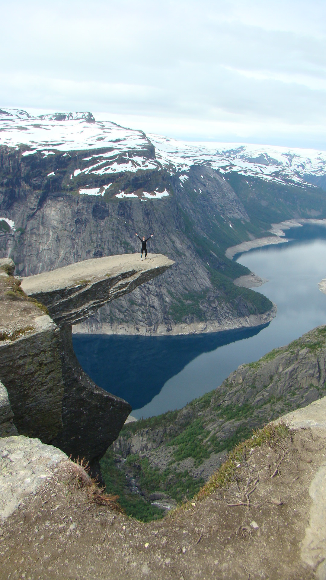 Scandinavian road trip, Famous Trolltunga hike, Penn Ar Bled expedition, Nature photography, 1080x1920 Full HD Phone