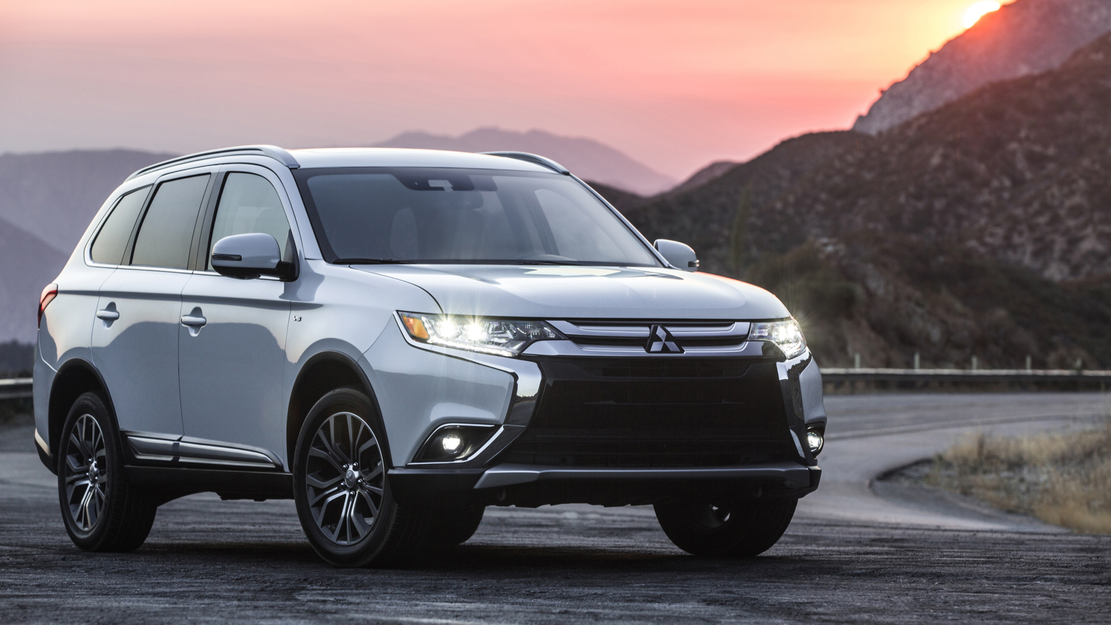 Mitsubishi Outlander, Auto car, GT US spec 2018, Cars desktop wallpapers, 3840x2160 4K Desktop