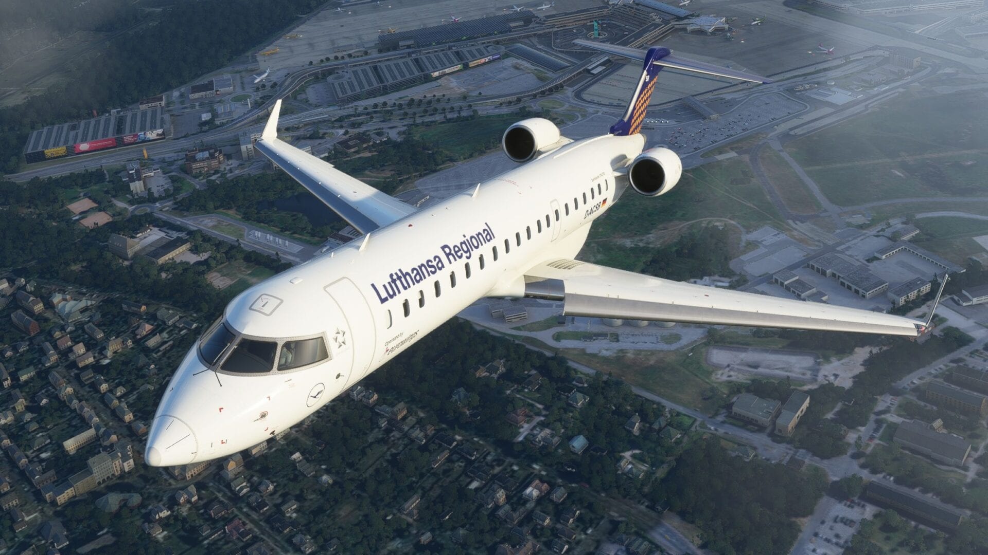 Bombardier CRJ 700, Travels, Displays in action, New video, 1920x1080 Full HD Desktop