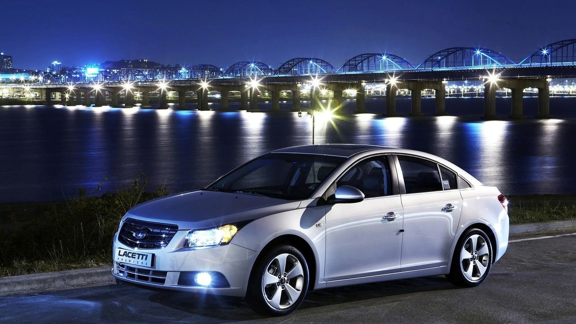 Chevy Cruze based, Daewoo Lacetti, Launches in Korea, Compact car, 1920x1080 Full HD Desktop