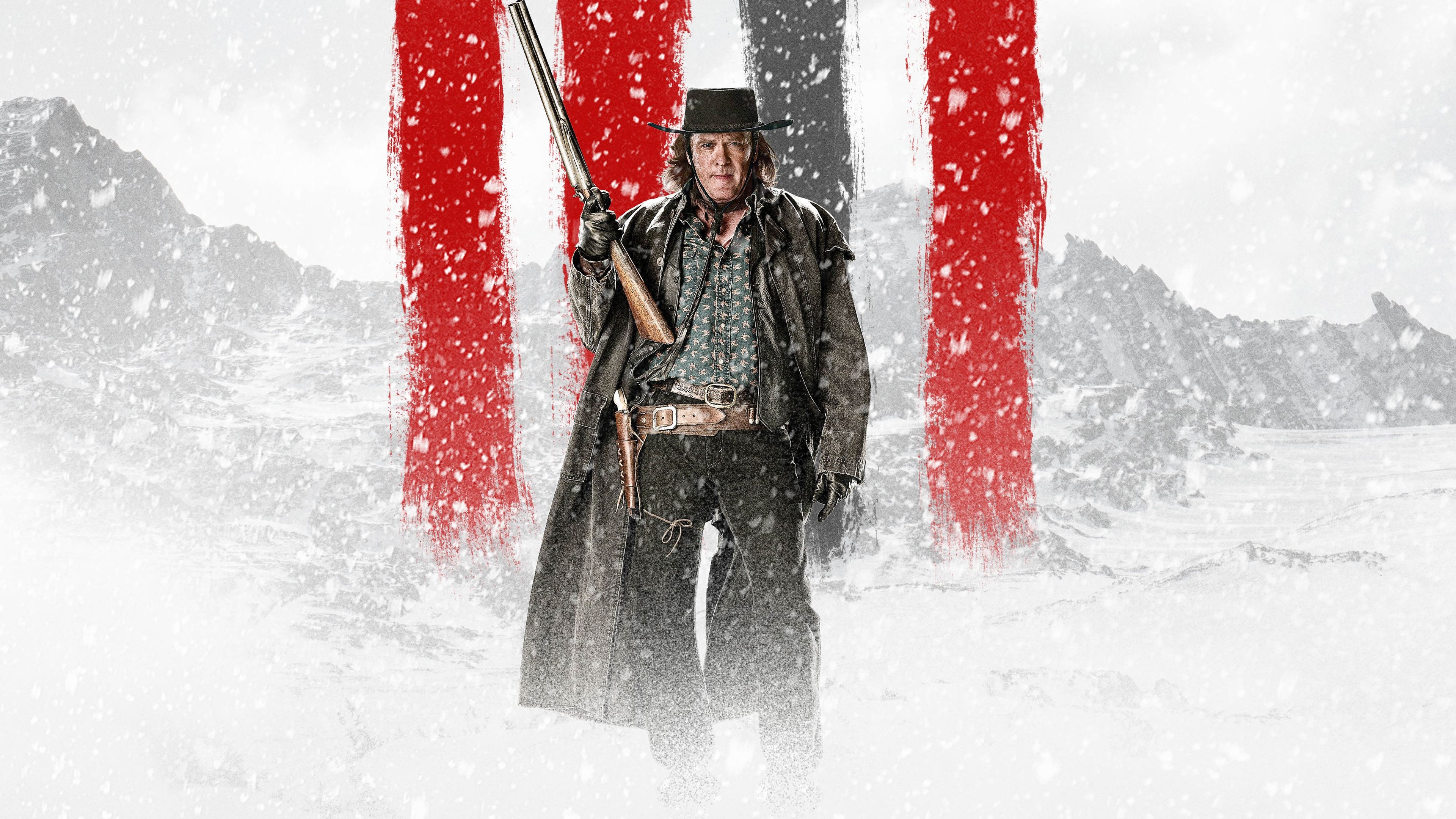 The Hateful Eight, Quentin Tarantino, Ensemble cast, Western, 3840x2160 4K Desktop