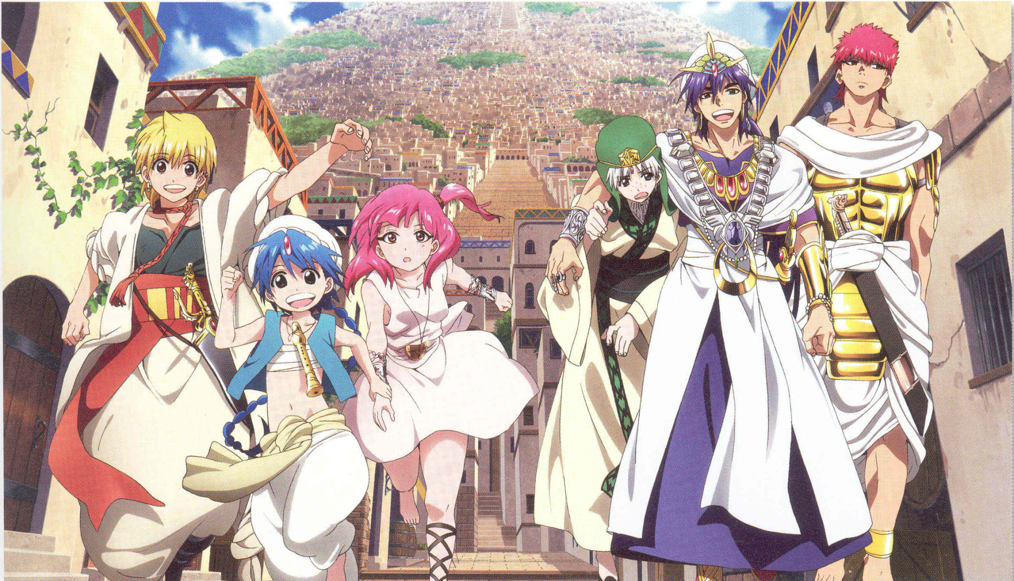 Magi, Labyrinth of Magic, Wallpapers, Anime, 2050x1180 HD Desktop