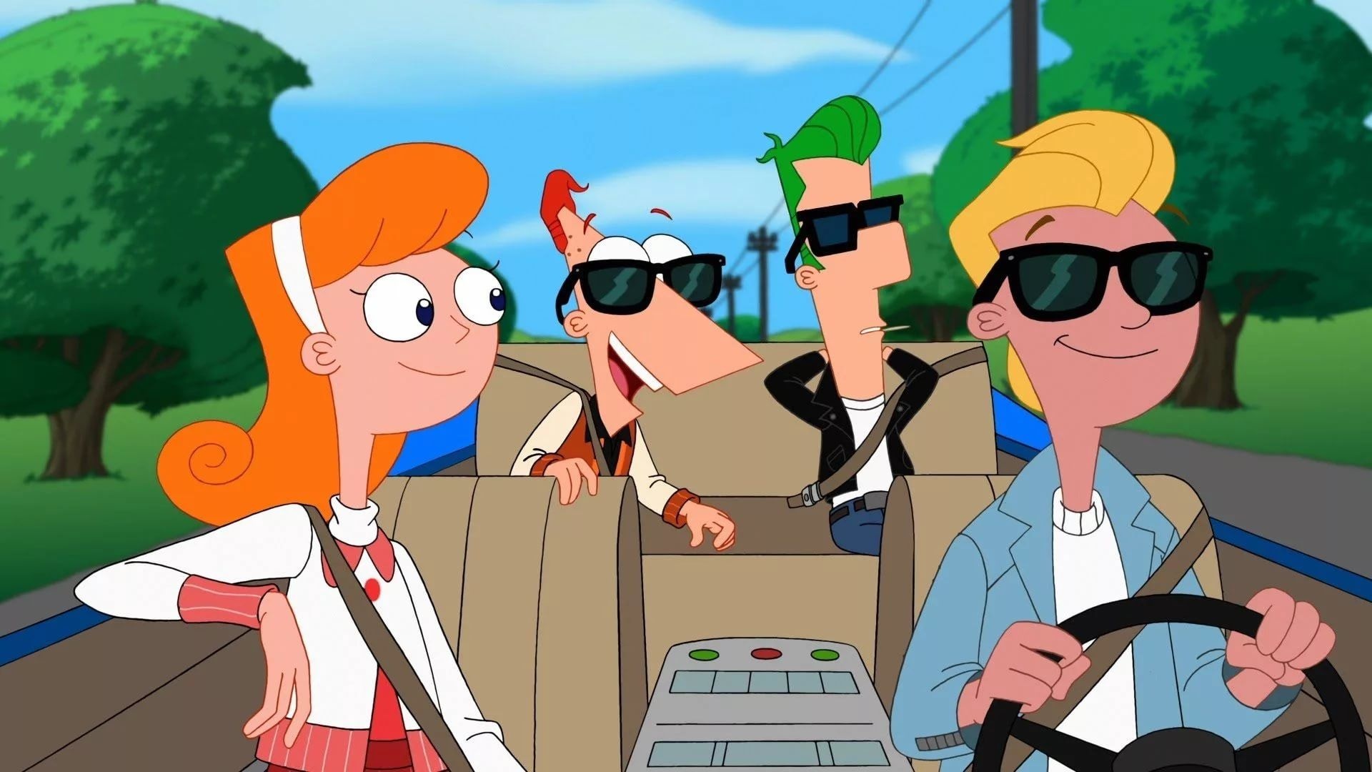 Phineas and Ferb, Animation delight, Memorable adventures, Cartoon fun, 1920x1080 Full HD Desktop