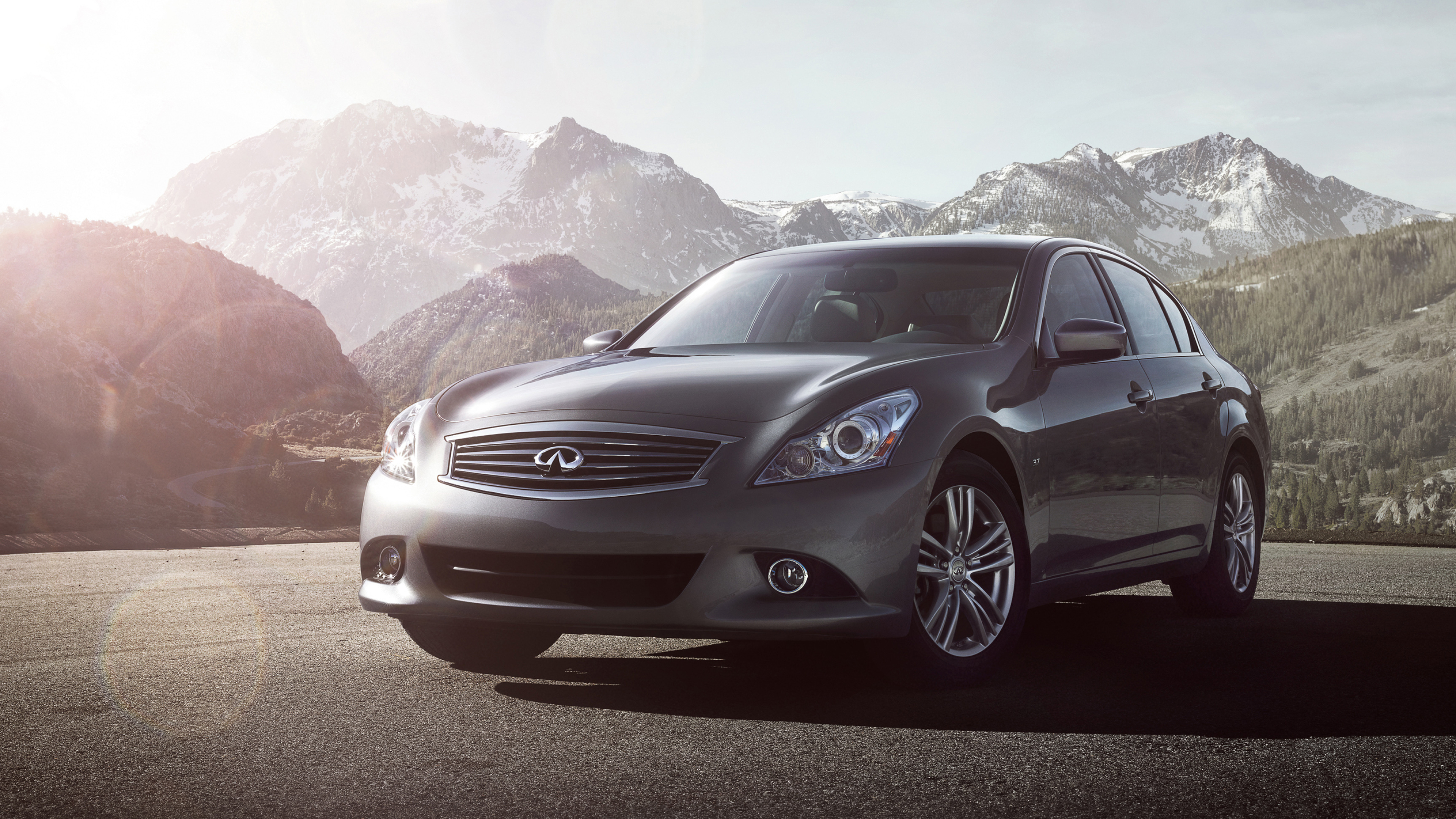 Mountains, Infiniti G37 Wallpaper, 3840x2160 4K Desktop