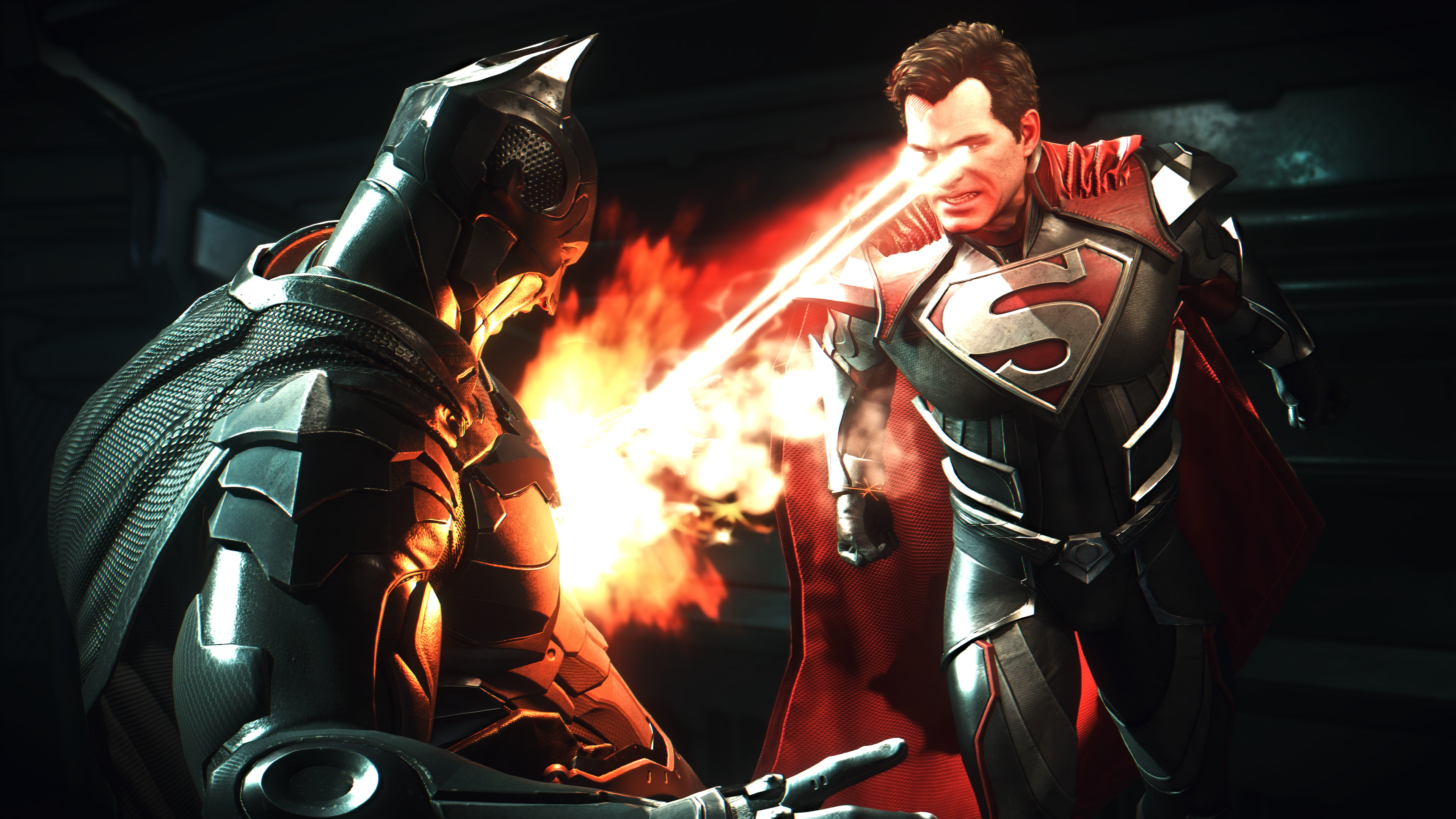 Batman vs Superman, Injustice 2 Wallpaper, 3840x2160 4K Desktop