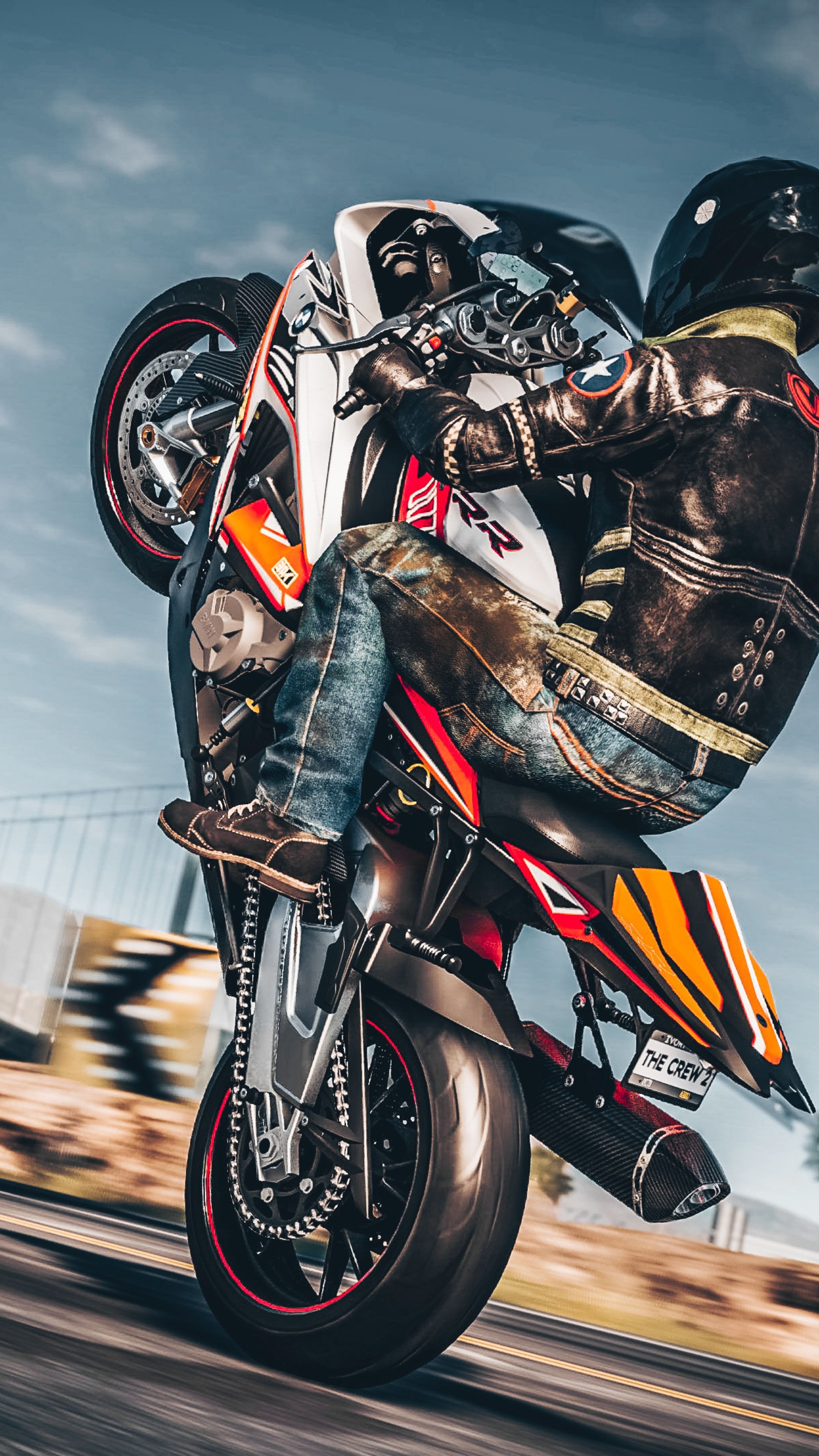 The Crew 2, Supermoto Wallpaper, 2160x3840 4K Phone