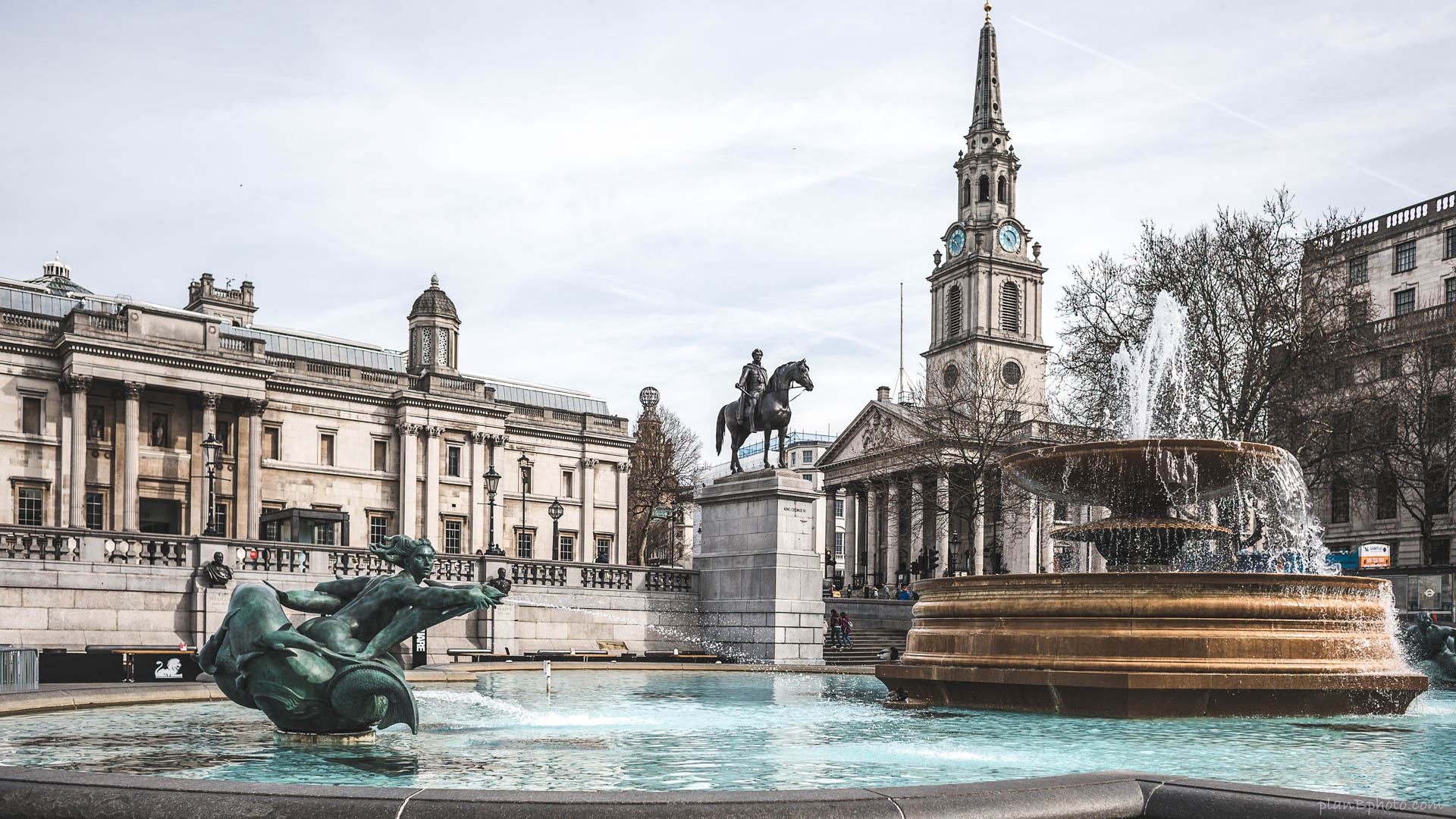 Trafalgar Square, Urban landscapes, Photographic moments, City exploration, 1920x1080 Full HD Desktop