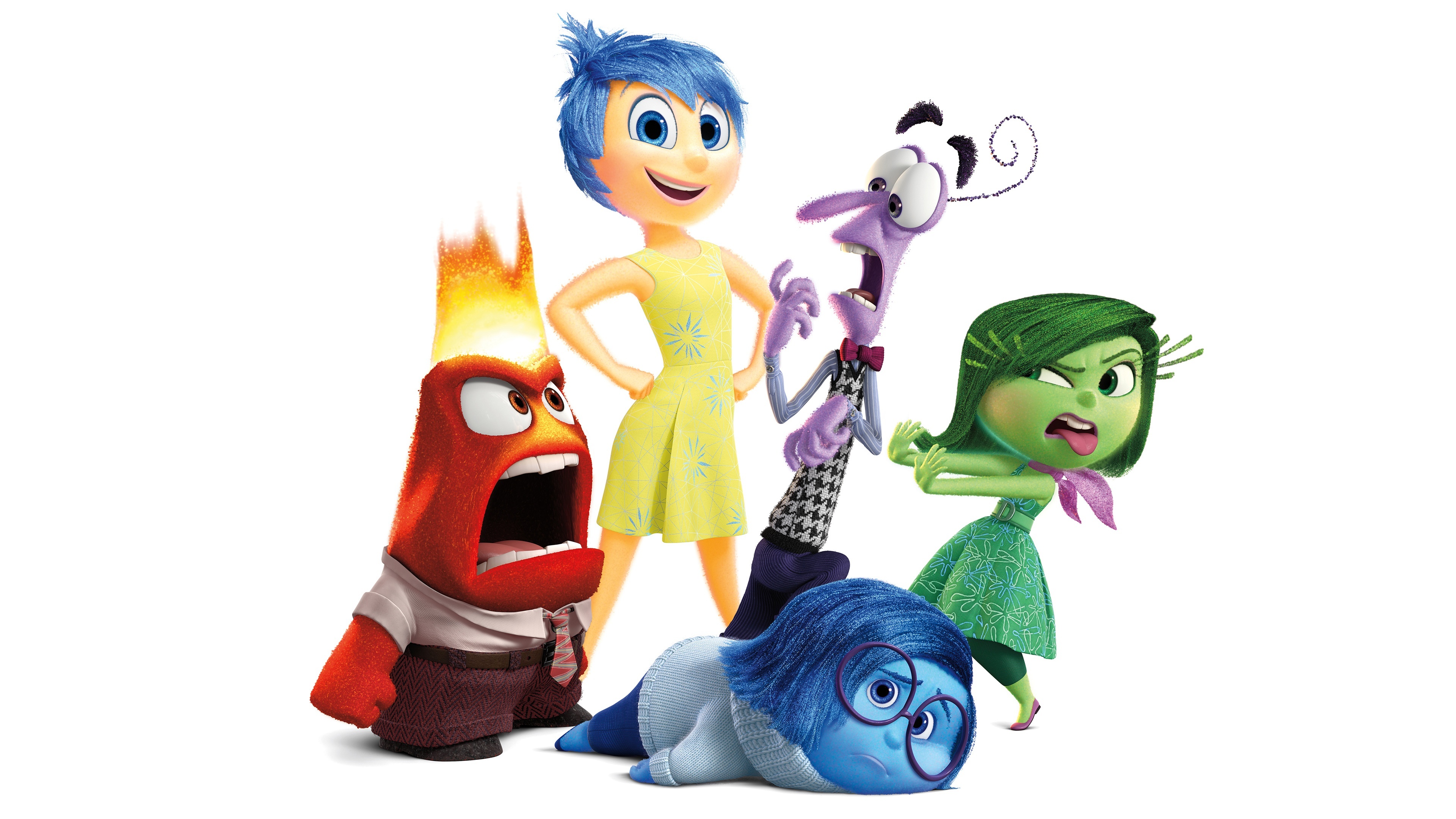 Inside Out 4k Ultra HD Wallpaper 3840x2160