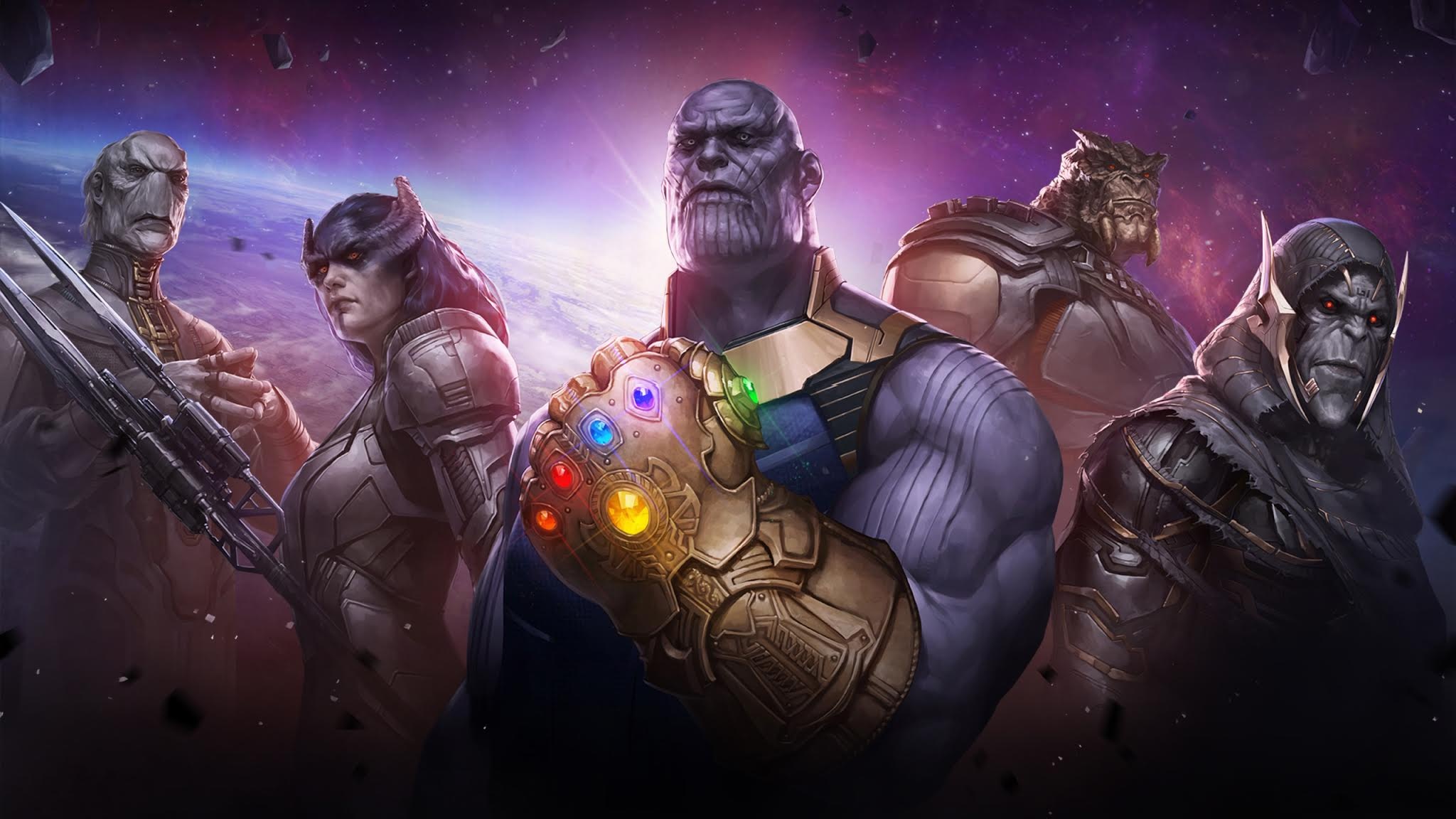 Black Order, Thanos Wallpaper, 2050x1160 HD Desktop