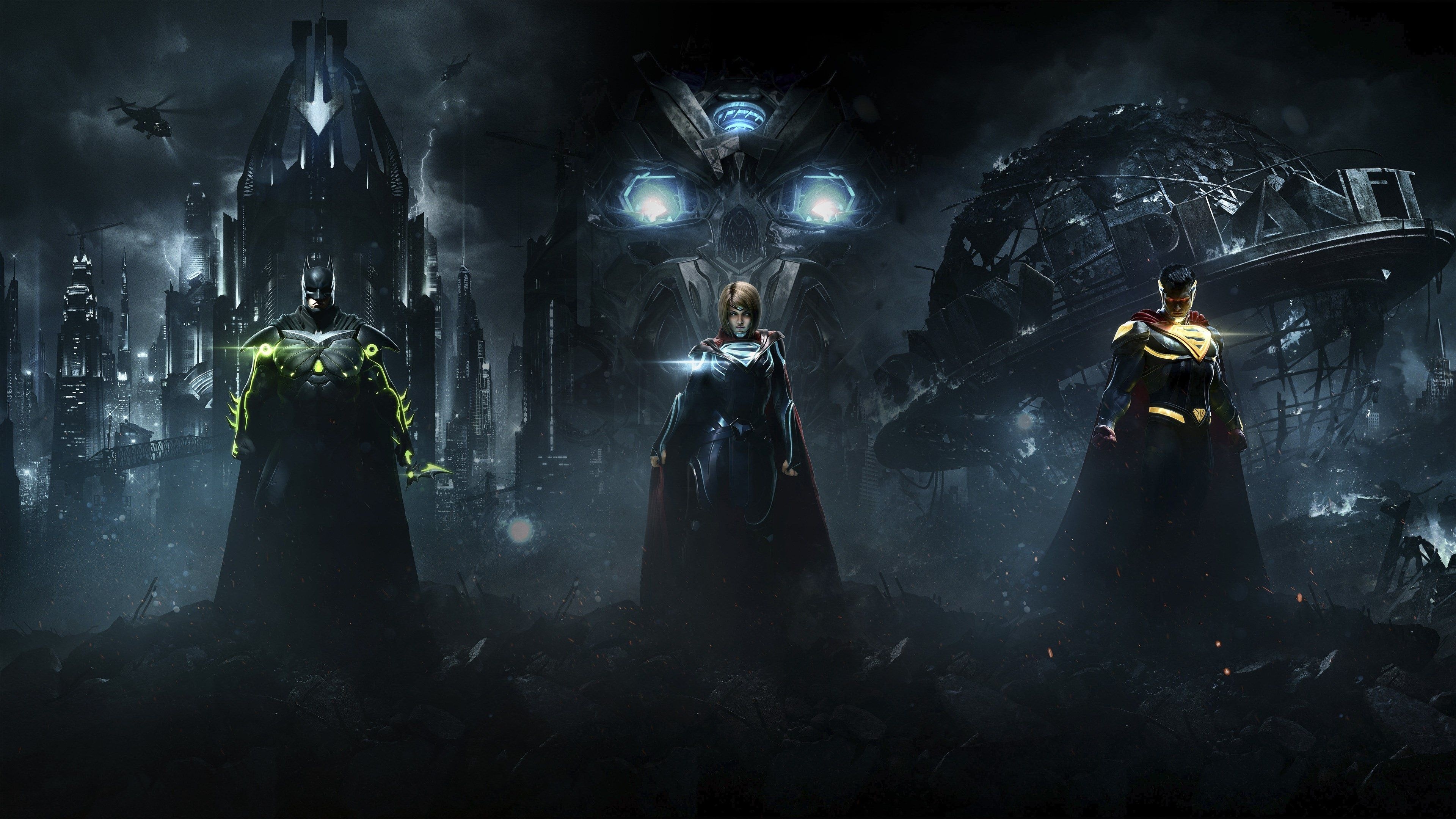 Injustice 2 Gaming, Stunning wallpapers, Game visuals, Injustice world, 3840x2160 4K Desktop