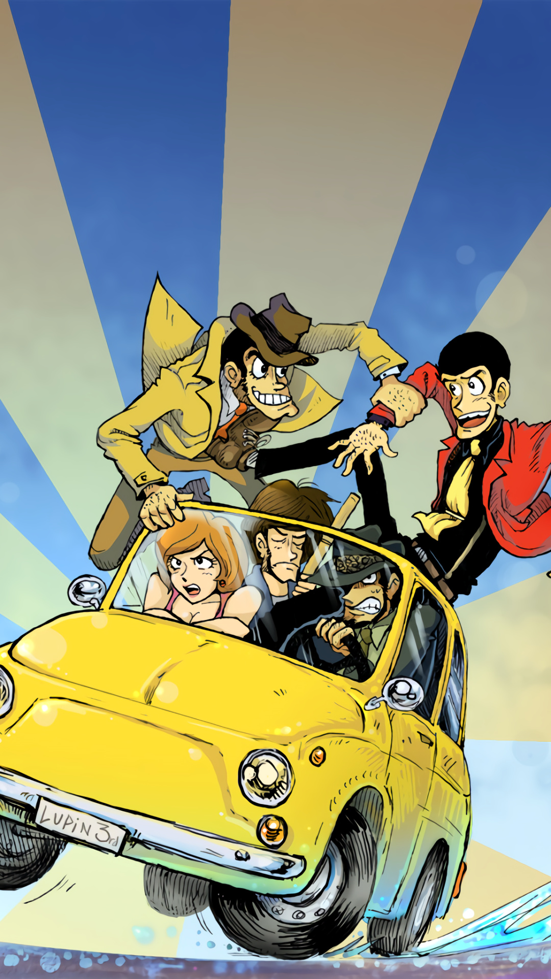 Lupin the Third anime, anime lupin the third, 1080x1920 Full HD Phone