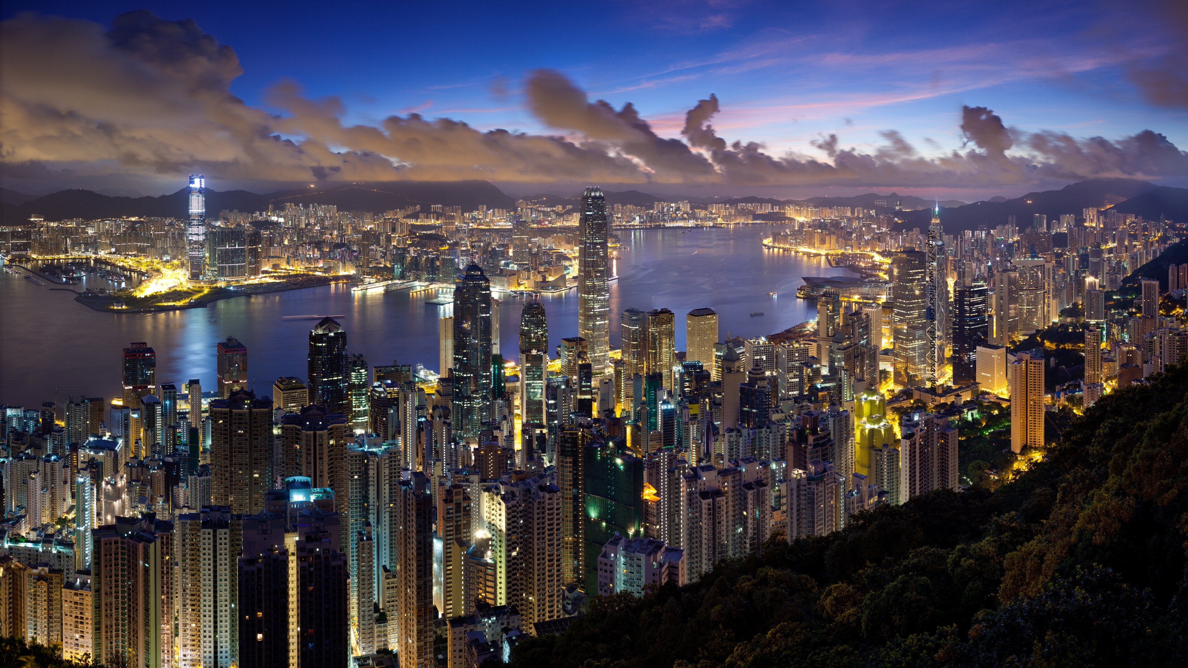 Victoria Peak, Hong Kong Wallpaper, 3840x2160 4K Desktop