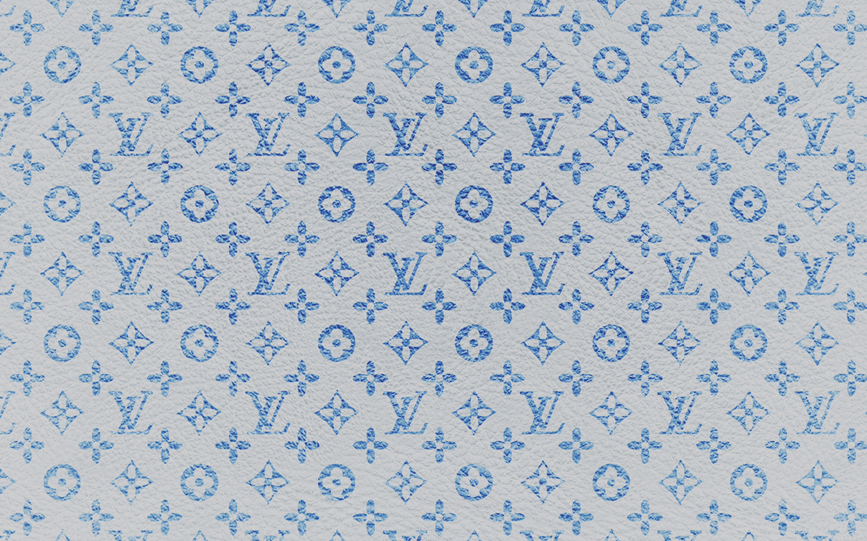 Louis Vuitton, Blue background, Sophisticated wallpaper, Visual appeal, 2880x1800 HD Desktop