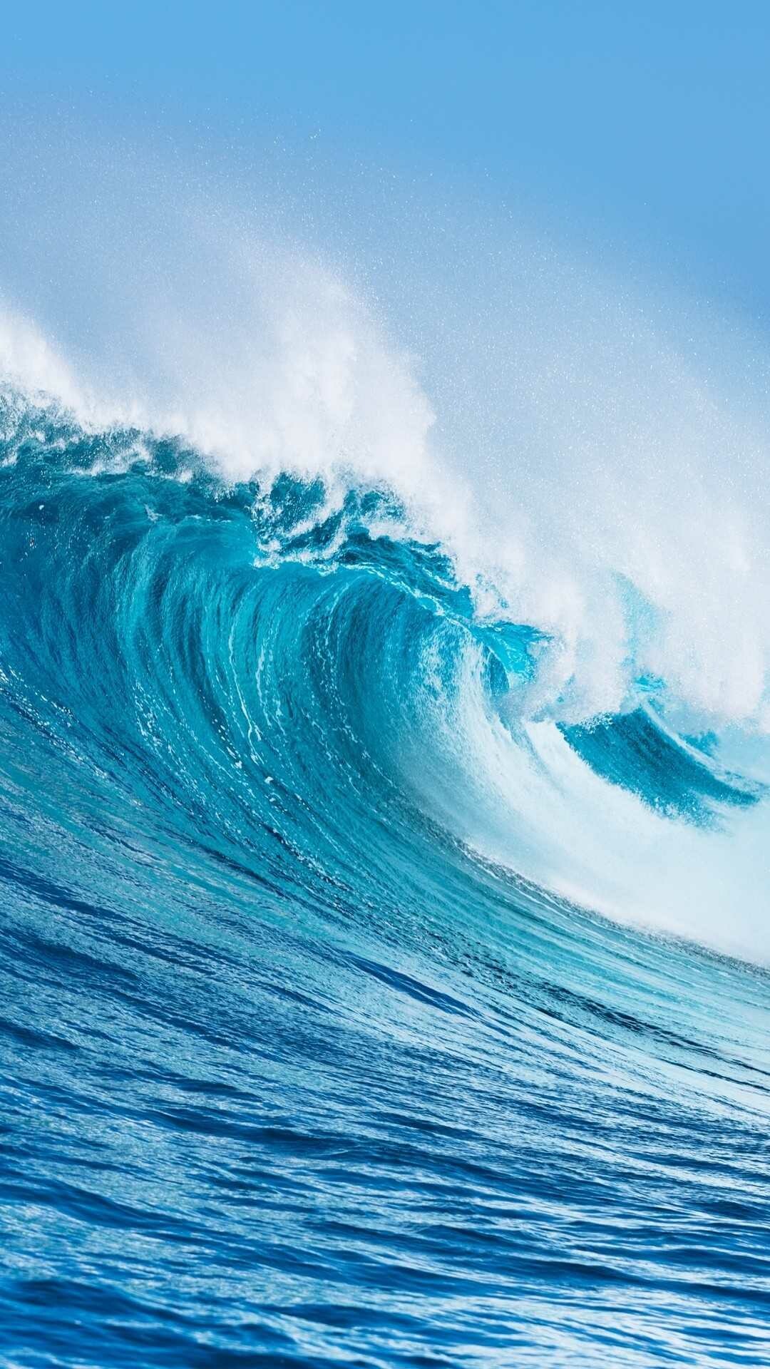 Oceanic paradise, Stunning visuals, Breathtaking hues, Nature's splendor, 1080x1920 Full HD Phone