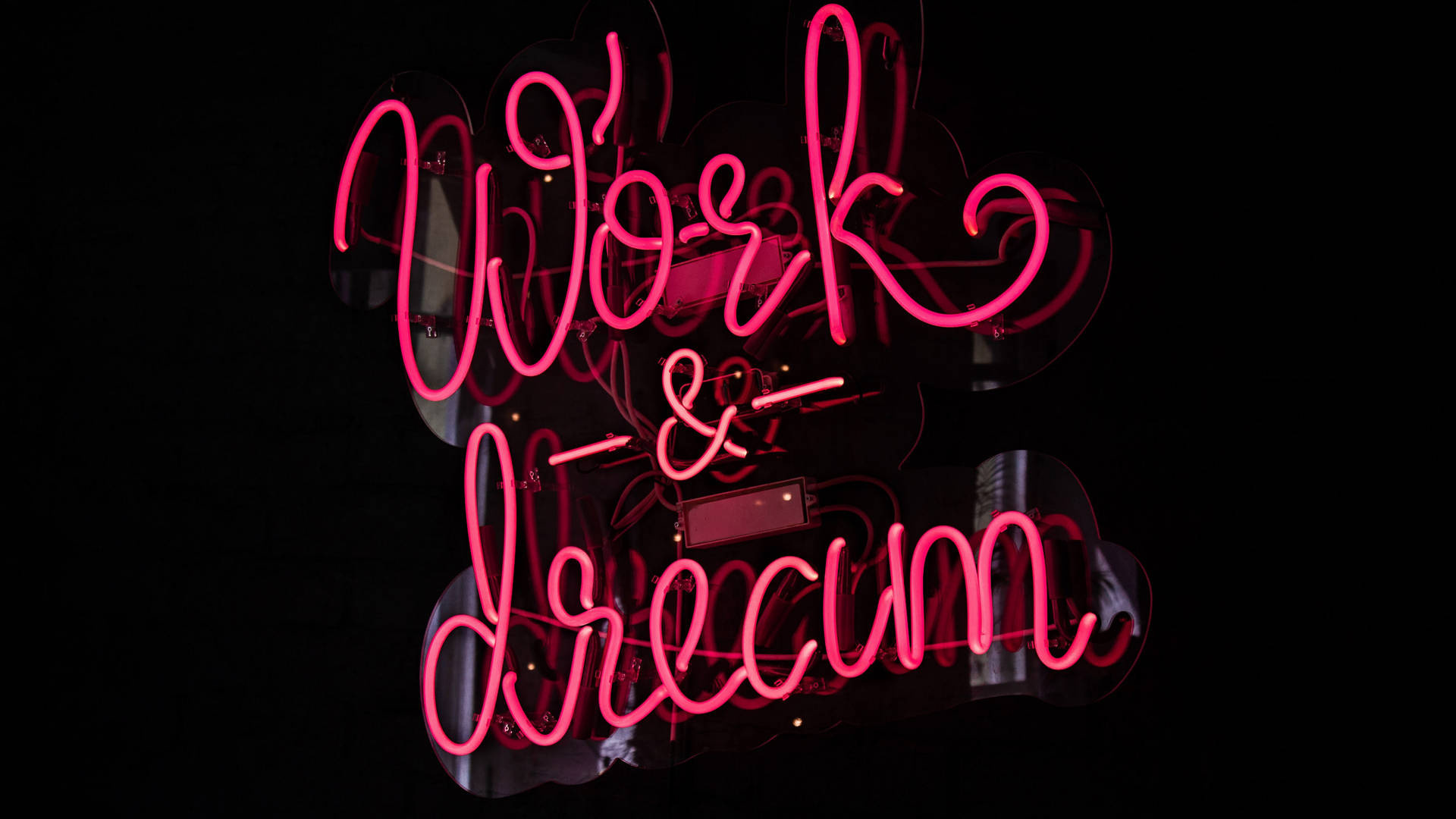 Neon sign, Motivational Wallpaper, 1920x1080 Full HD Desktop