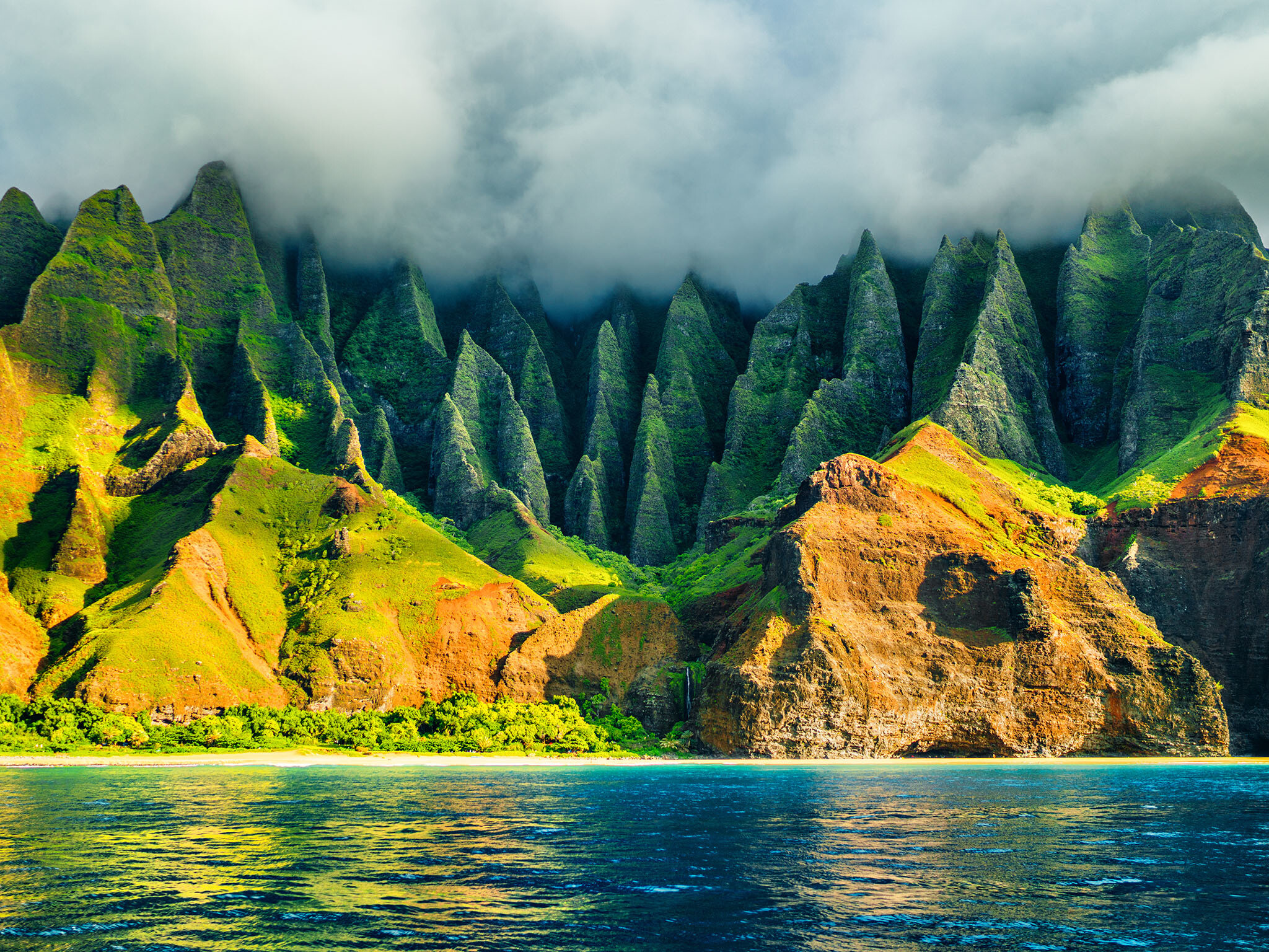 Na Pali Coast State Park, Kauai Wallpaper, 2050x1540 HD Desktop