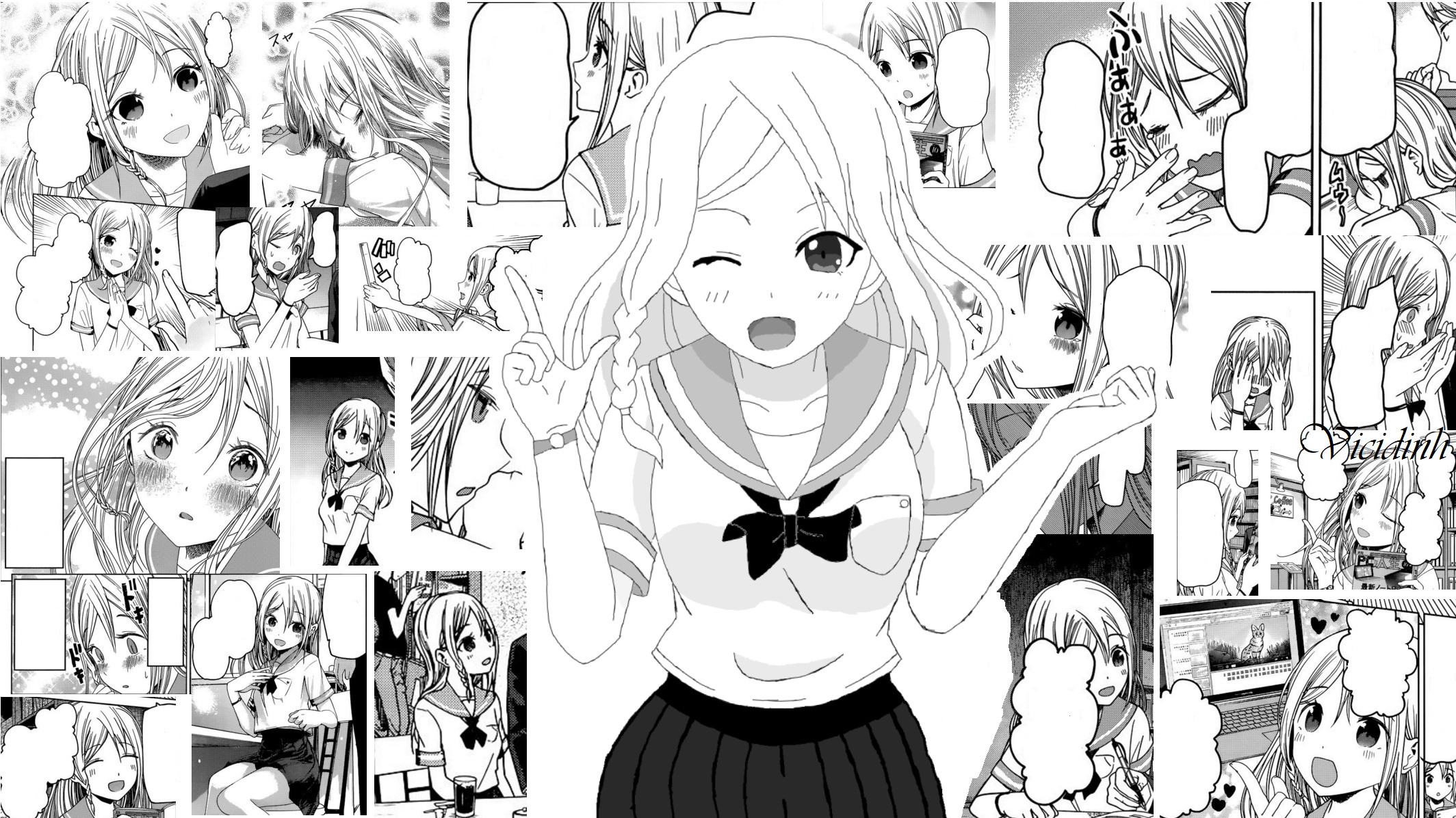 Ai Hayasaka, Manga Wallpaper, 2130x1200 HD Desktop