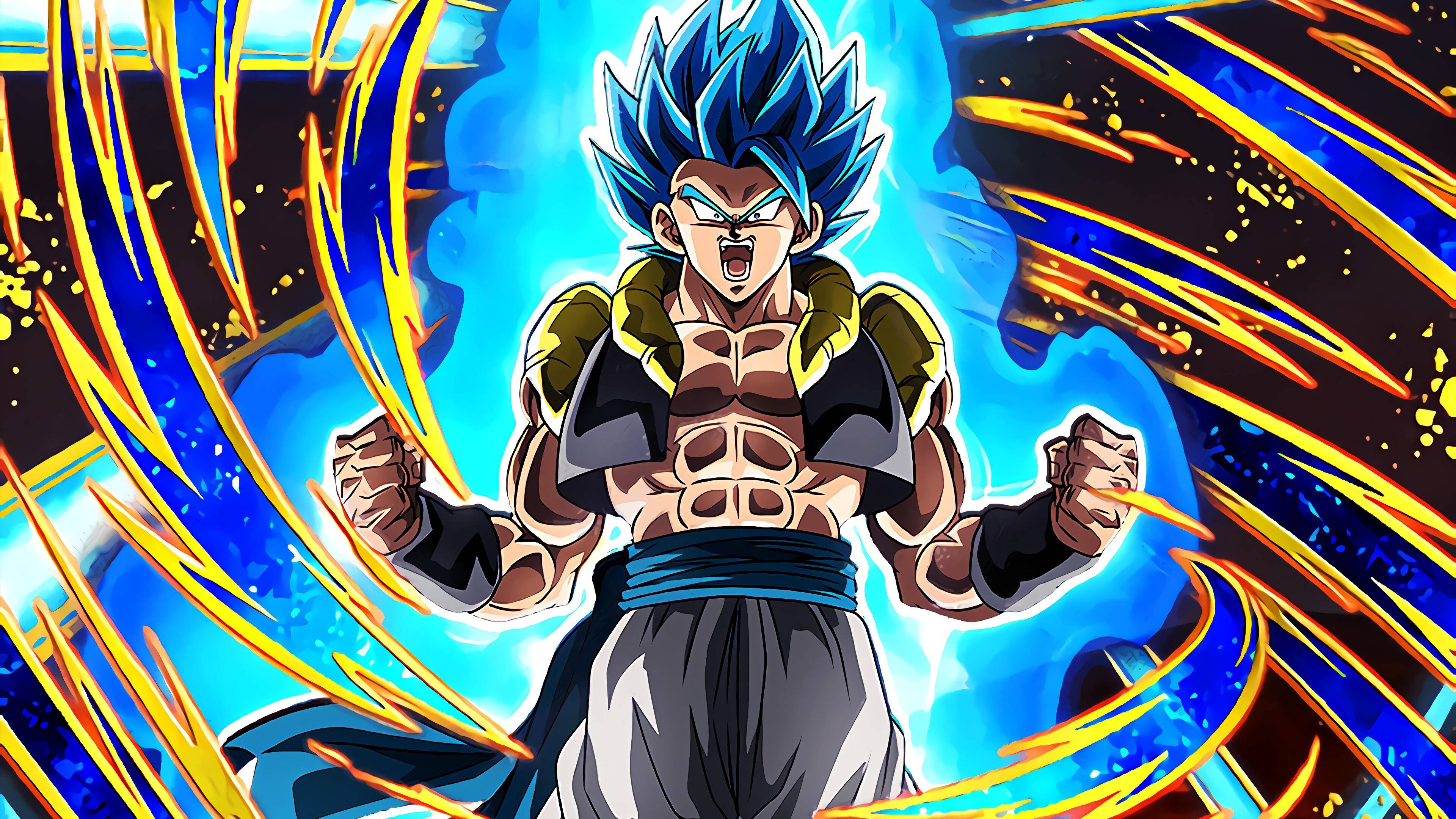 Super Saiyan Blue, Gogeta Wallpaper, 3840x2160 4K Desktop