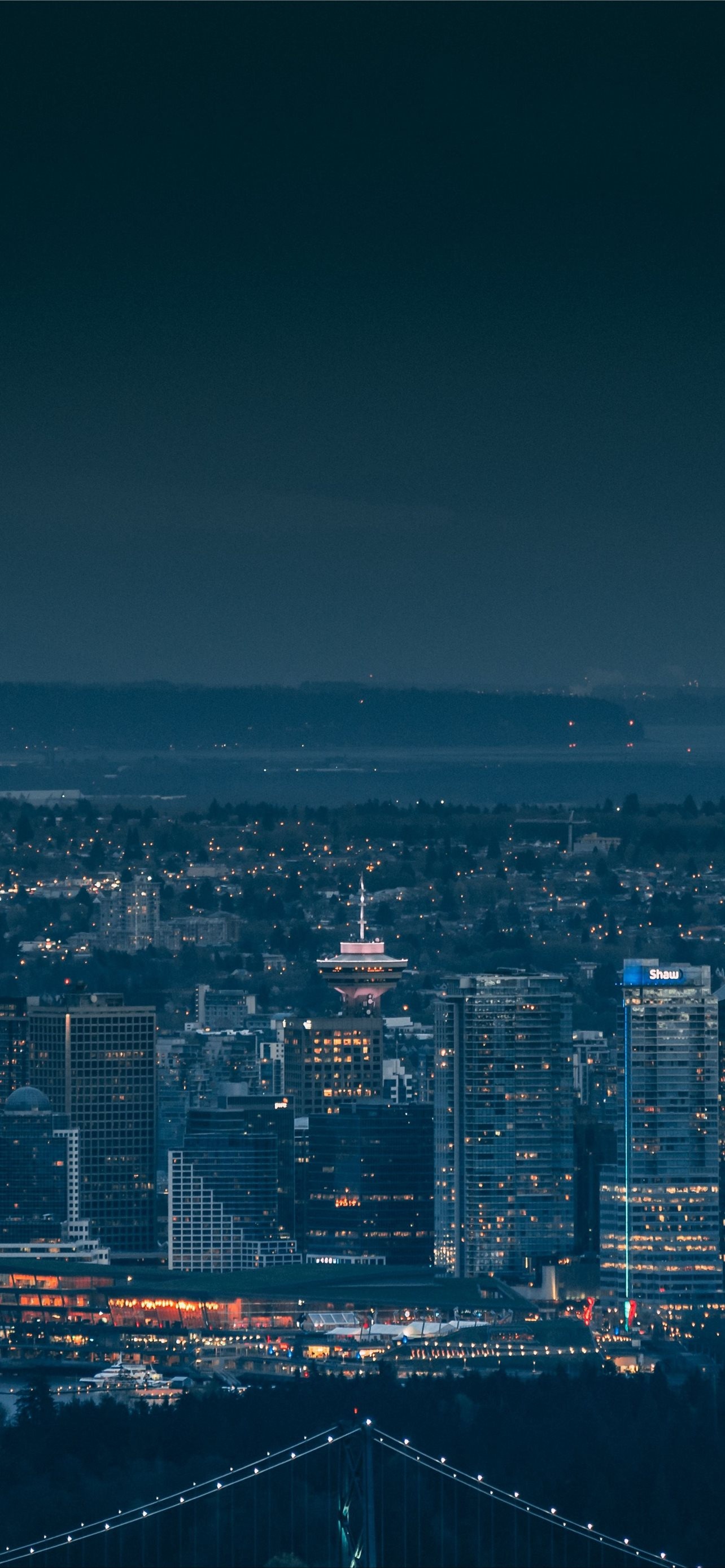 Vancouver Skyline, Travels, Vancouver iPhone HD, Wallpapers, 1290x2780 HD Phone