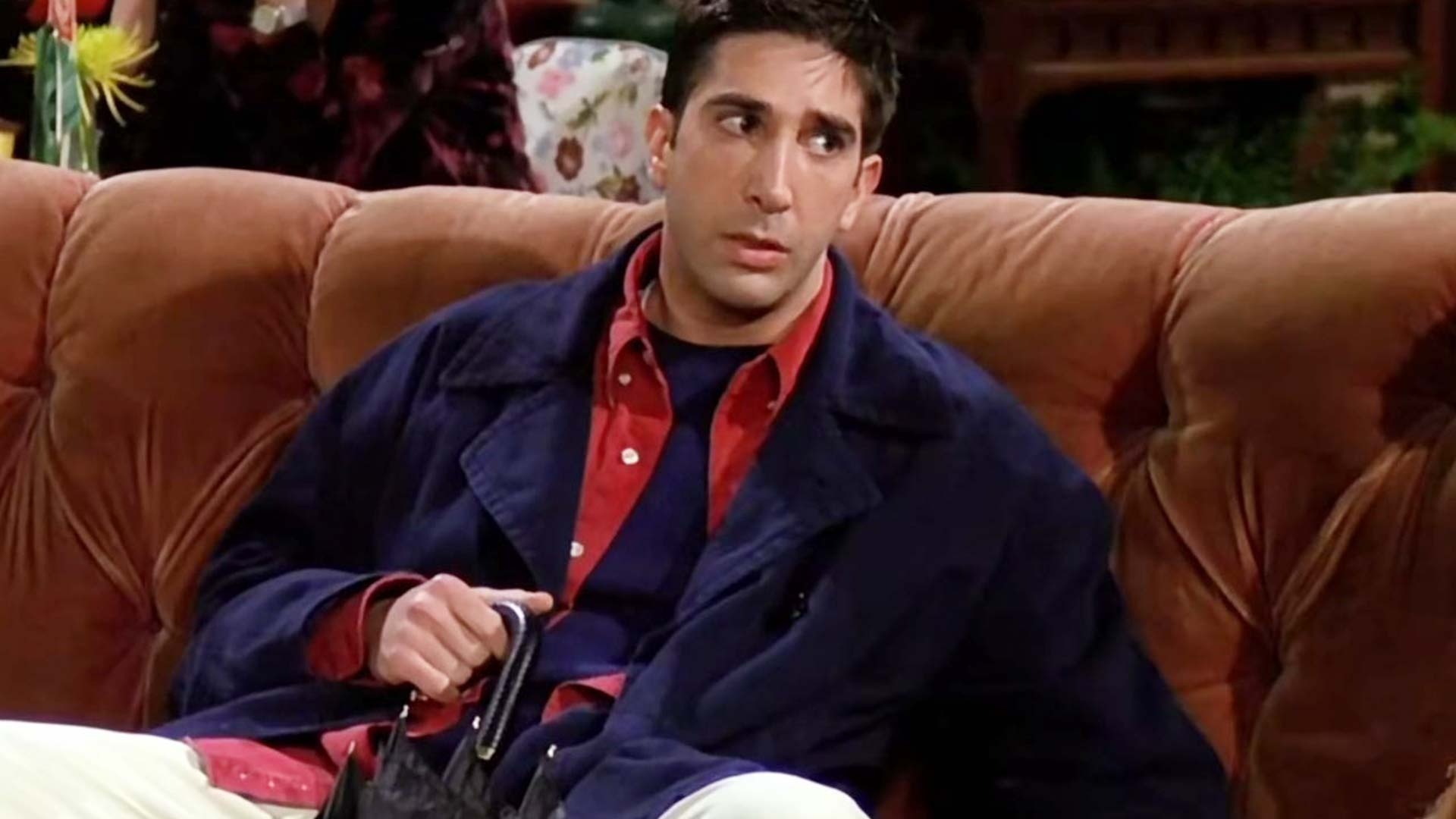 Effortless shirt look, Ross Geller, Netflix, 1920x1080 Full HD Desktop